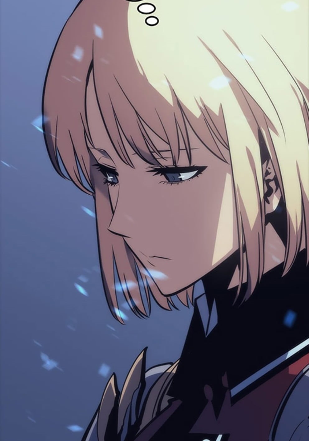 screen shot, Cha Hae In, anime girls, anime, Solo Leveling, manga, 720P, Sung Jin Woo, anime boys, manga sketch, Phone HD Wallpaper