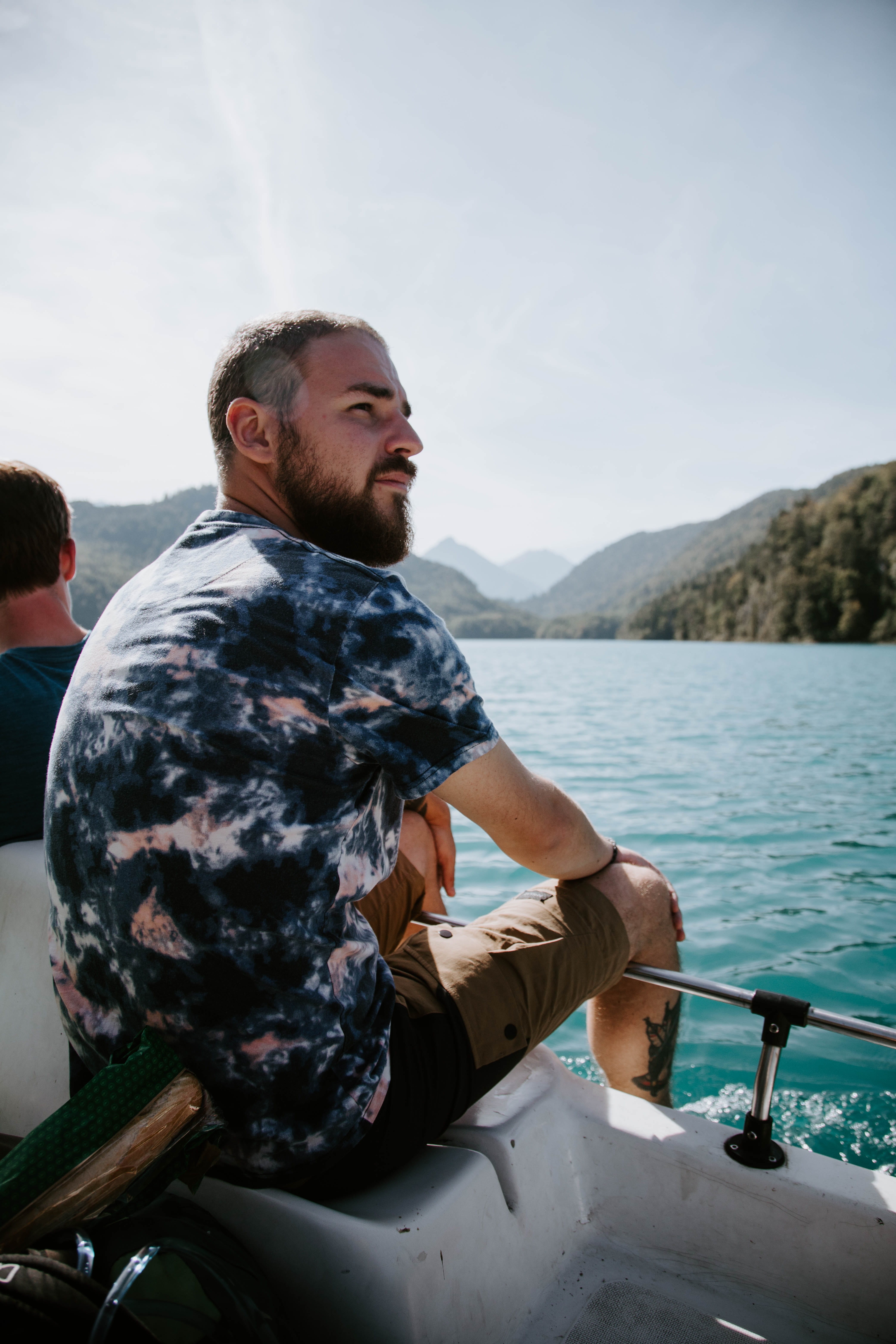 adventure, leisure activity, leisure, mode of transportation, scenic, lifestyles, daylight, mountains, young men, hipster, germany, travelling, transportation, Phone HD Wallpaper