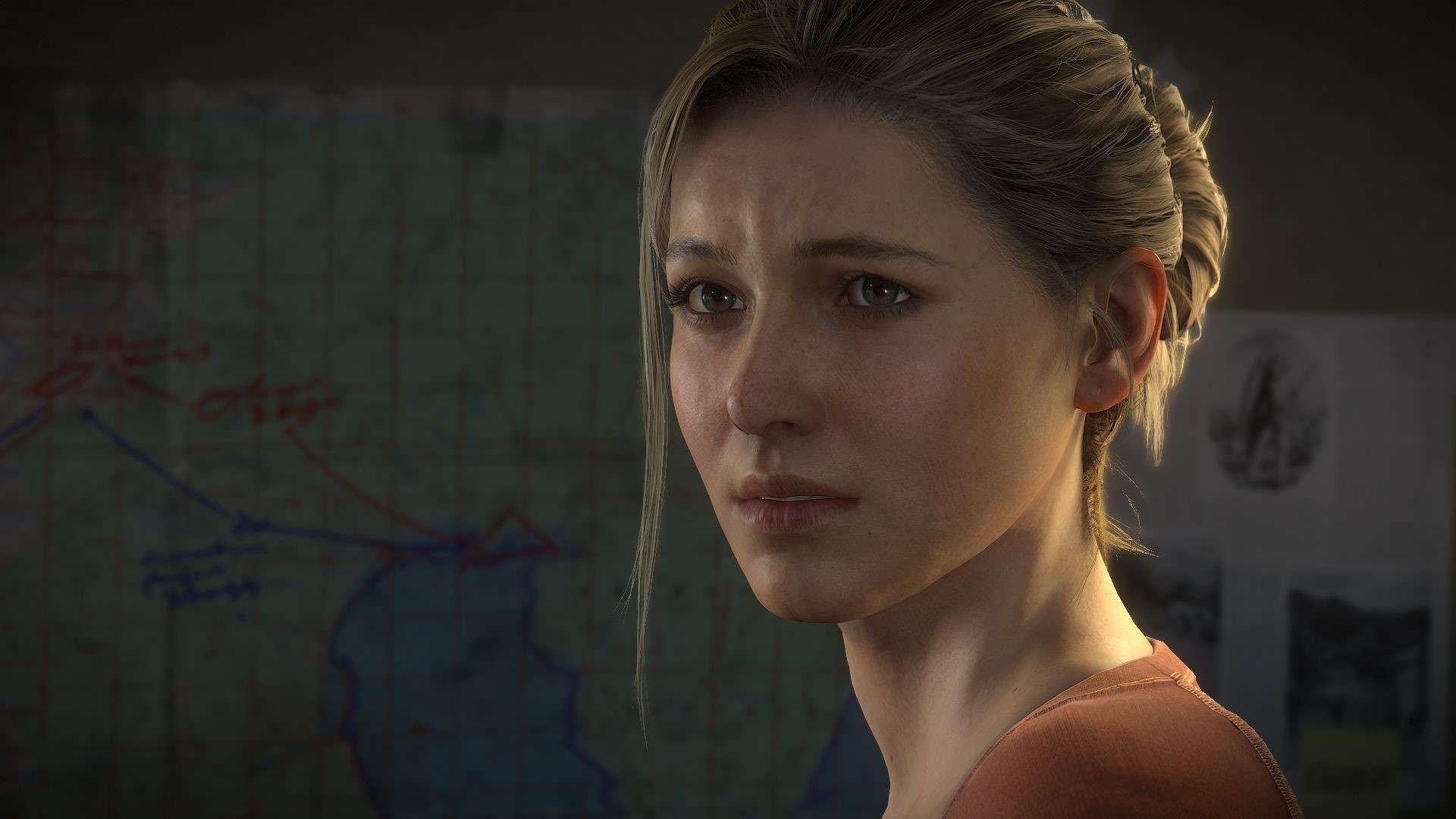 game, Elena Fisher, top, brown, wearing, 2016 Games, 1080P, woman, Uncharted 4: A Thiefs End, HD Wallpaper