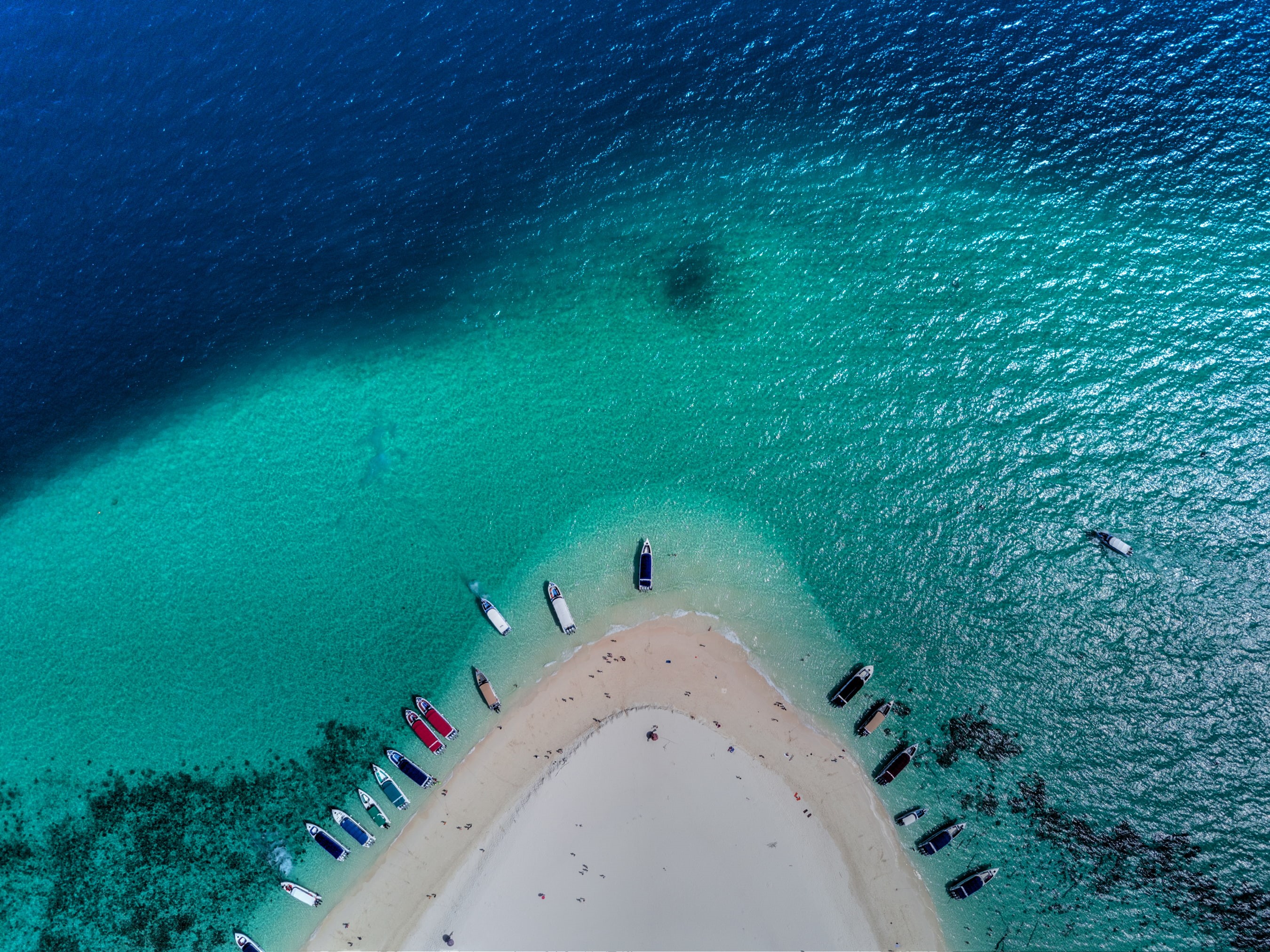 people, scenics - nature, holiday, high angle view, group of people, nature, vacations, sea, blue, trip, beauty in nature, real people, water, Phi Phi Islands, HD Wallpaper