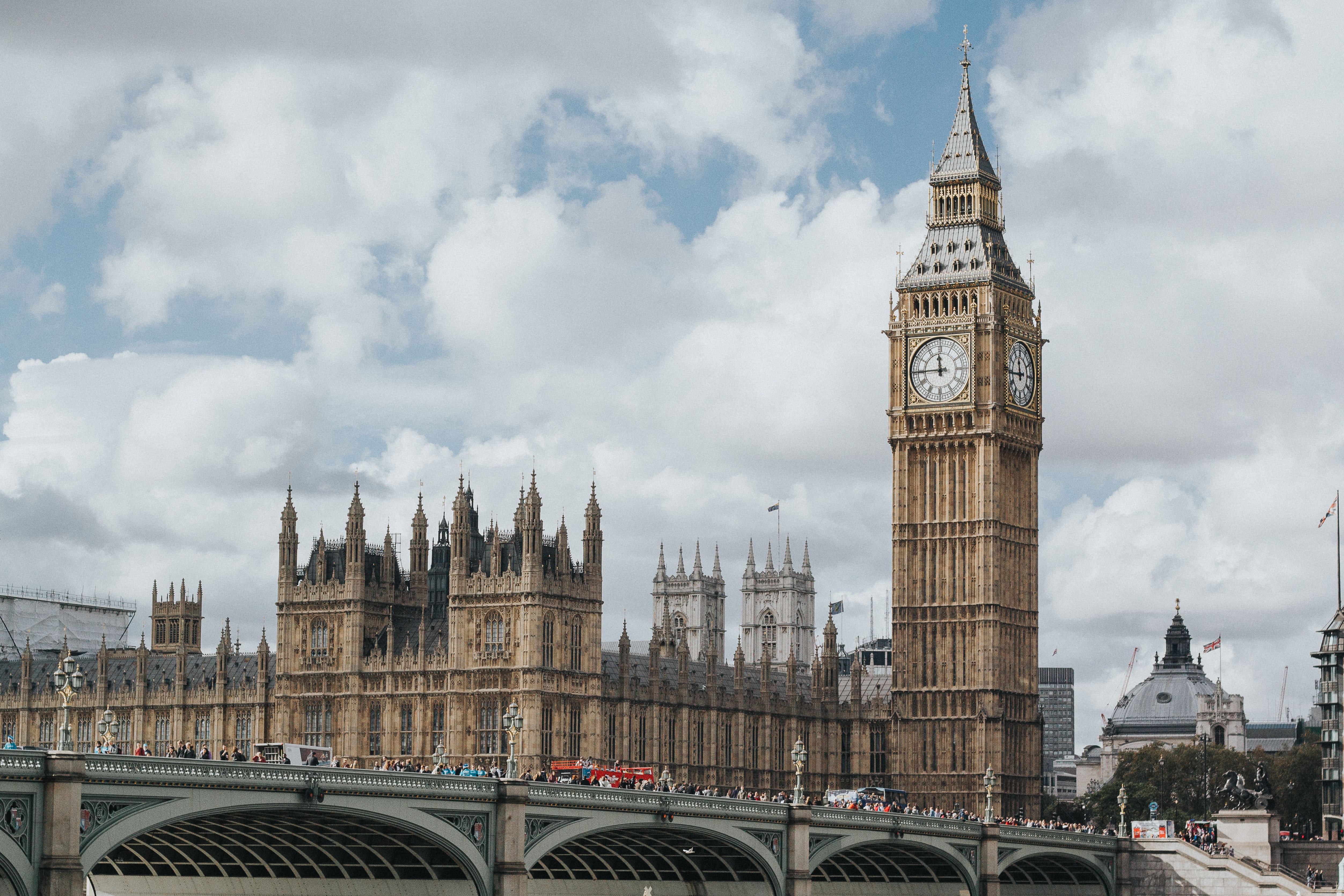 elizabeth, government, london, urban, architecture, clock, tower, building exterior, ben, historical, no people, nature, bridge, built structure, big, houses of parliament, HD Wallpaper