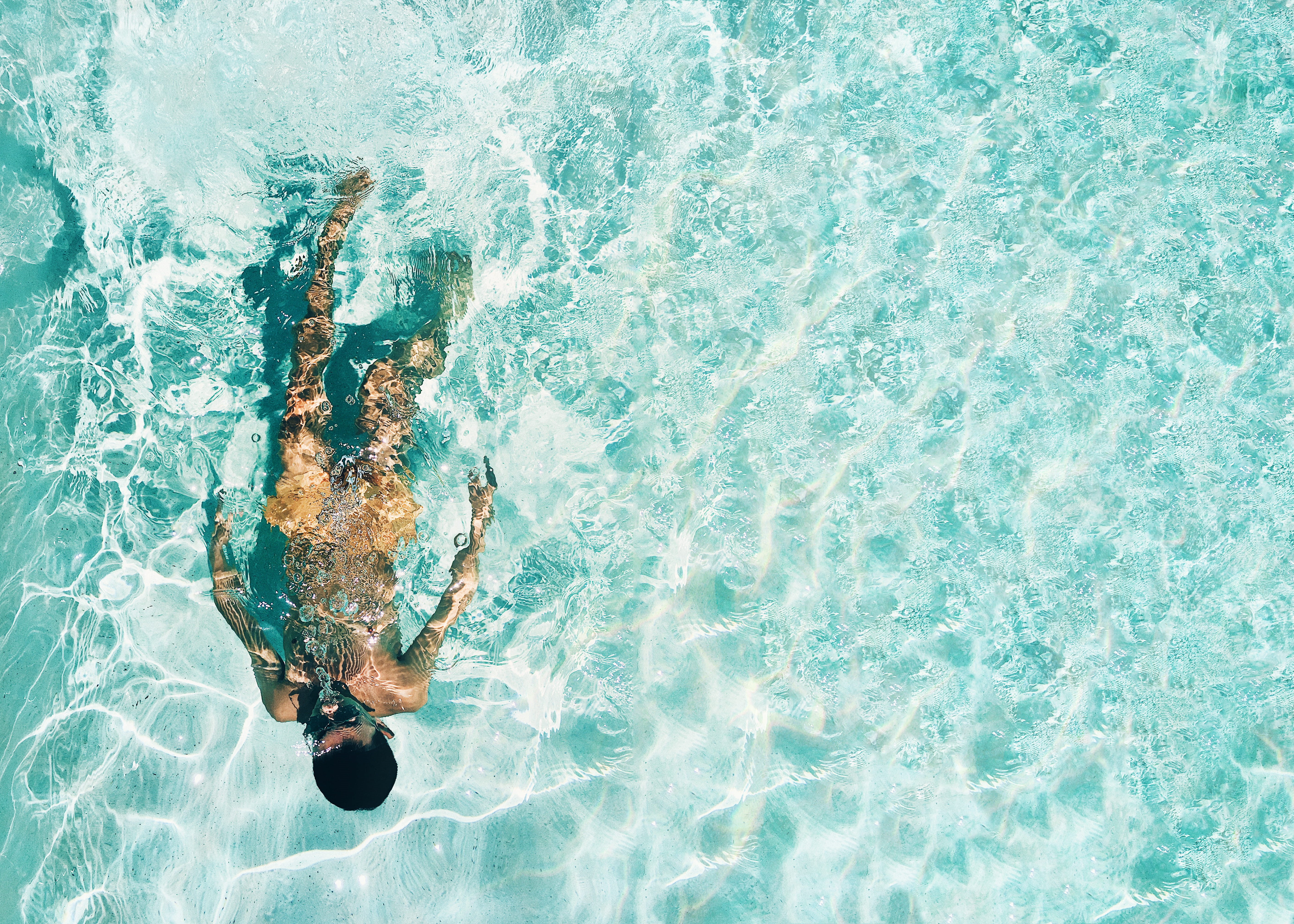 lifestyles, men, healthy lifestyle, 5K, color Image, leisure Activity, pool, relaxation, water, summer, women, one Person, turquoise colored, day, motion, HD Wallpaper