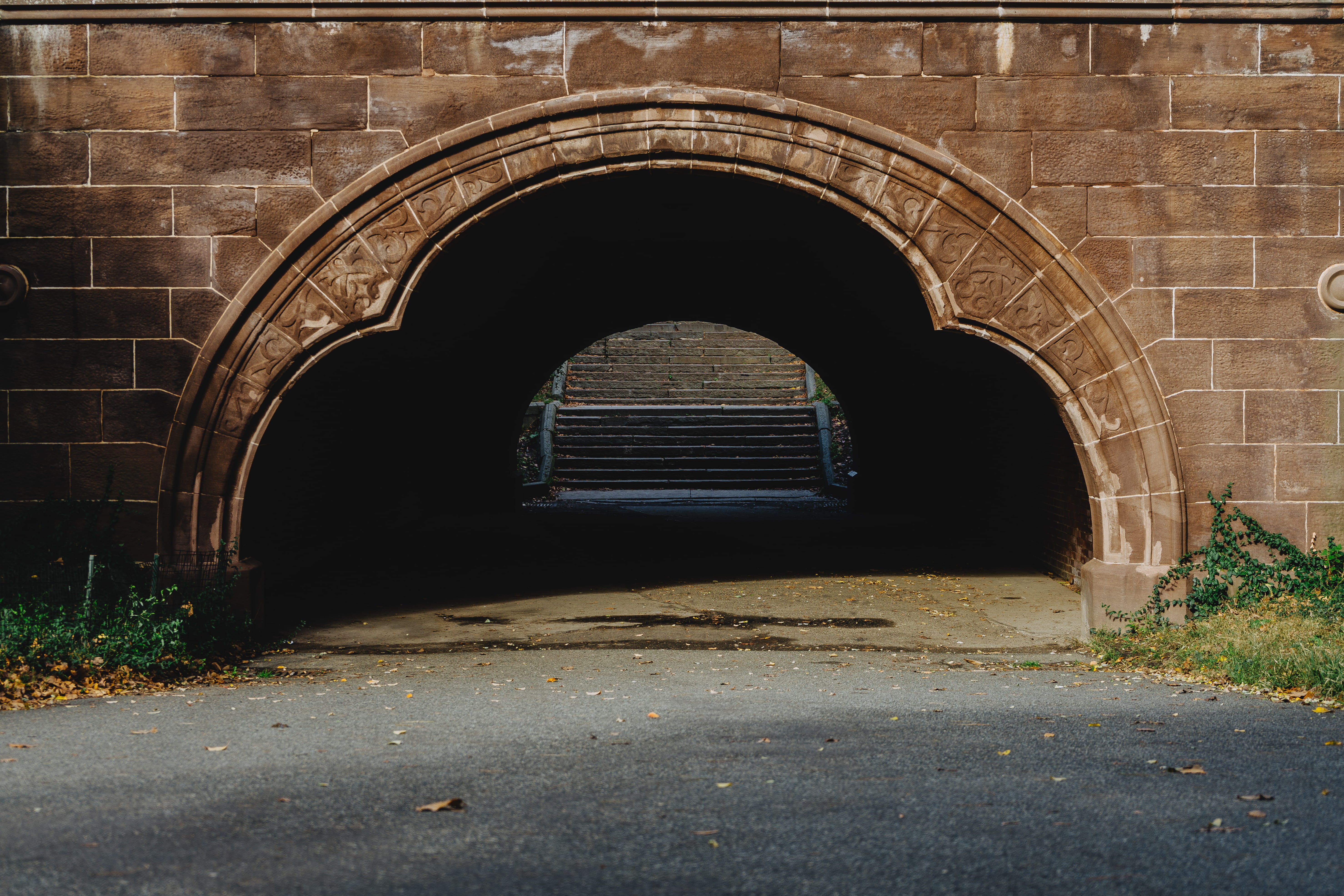 old, city, towards, building exterior, stairs, built structure, brick wall, nature, architecture, history, ancient, outdoors, tunnel, day, bridge, ornate, HD Wallpaper