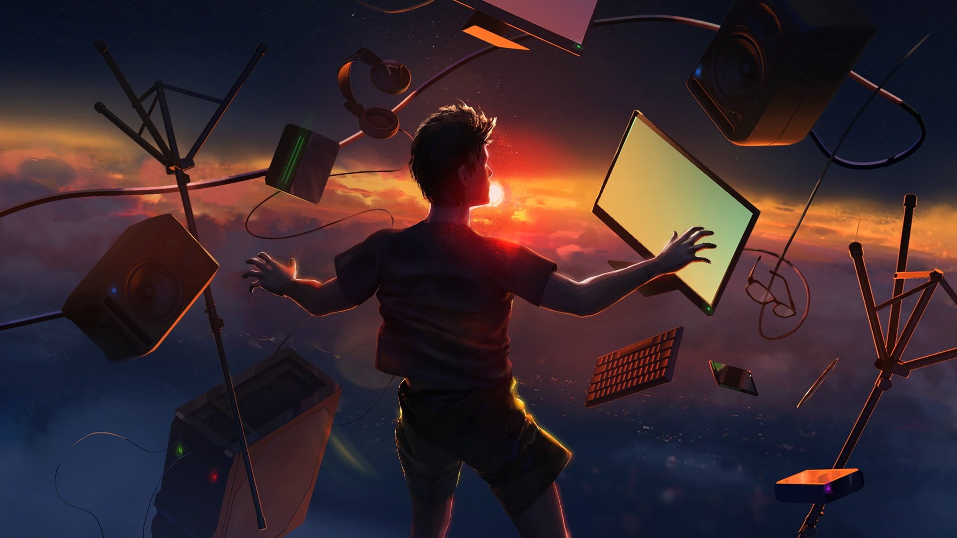 1080P, Cover, Music, Monstercat, Lose It All, Atmozfears, HD Wallpaper