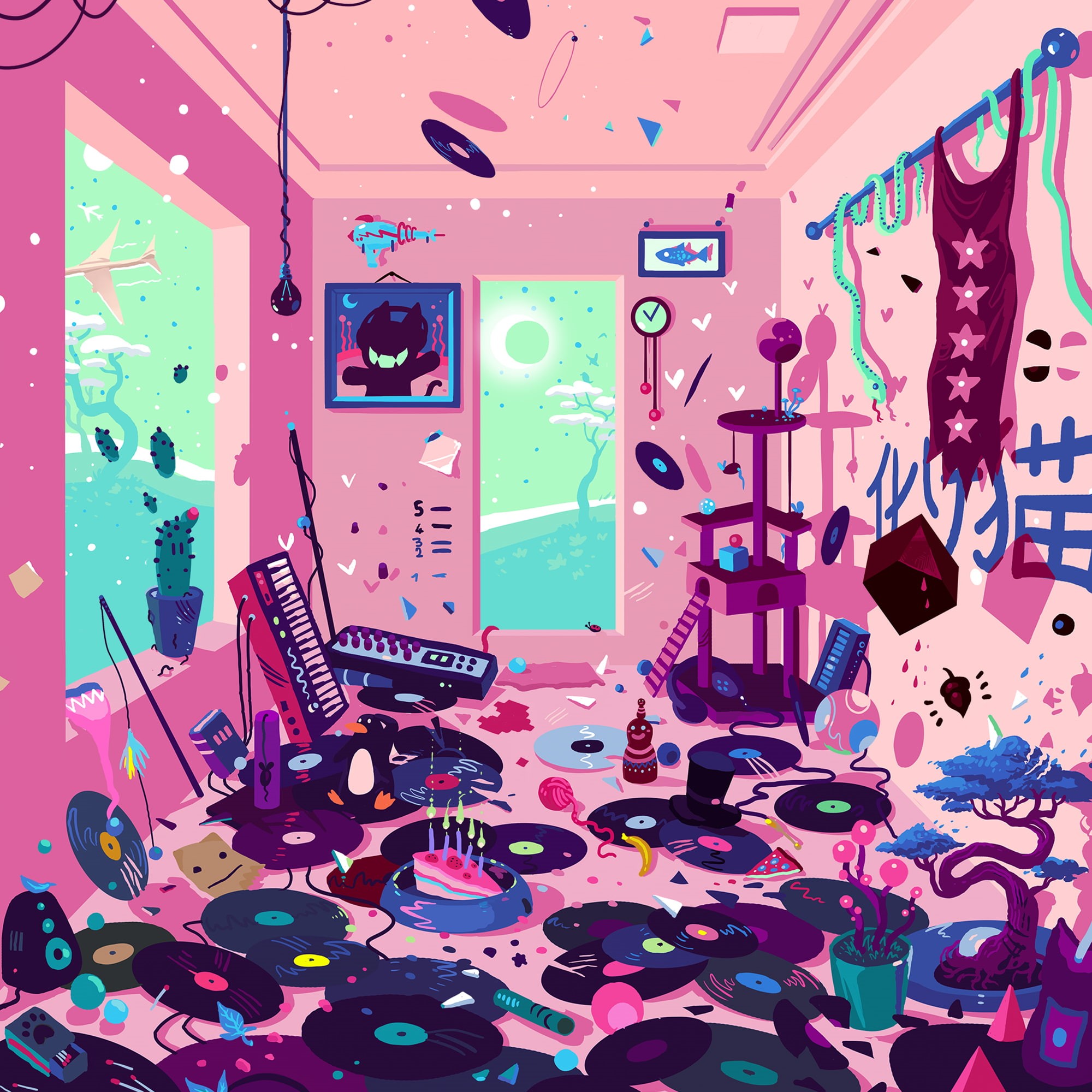 1080P, 5 Year Anniversary, Cover, Music, Monstercat, Phone HD Wallpaper