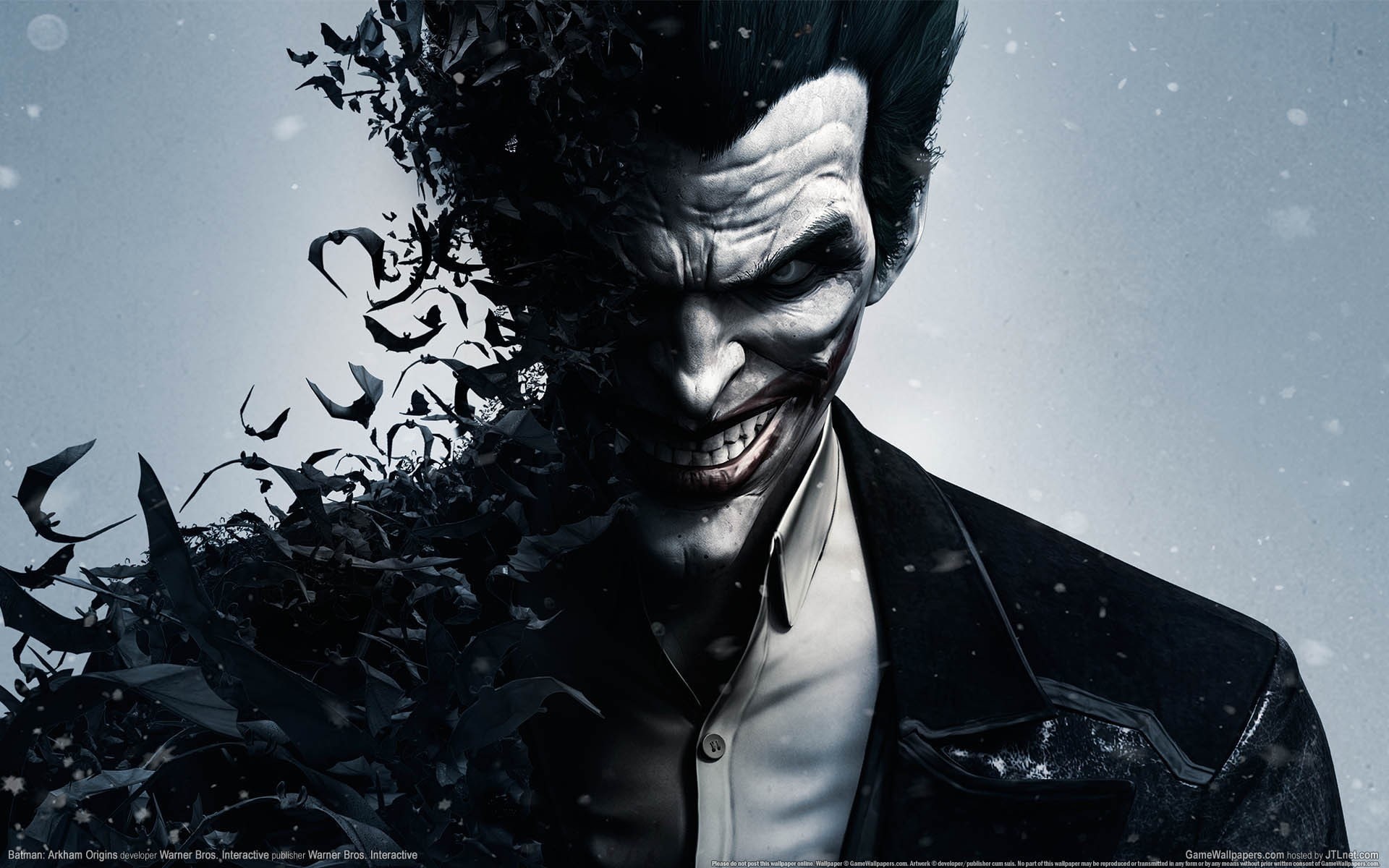 front view, contemplation, Mr jay, emotion, young adult, one person, hair, Devil gotham gotemsky ripper, headshot, body part, studio shot, Batman arkham origins, HD Wallpaper