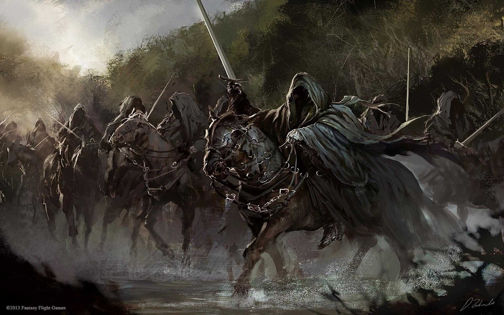 1080P, Nazgûl, fantasy art, HD Wallpaper