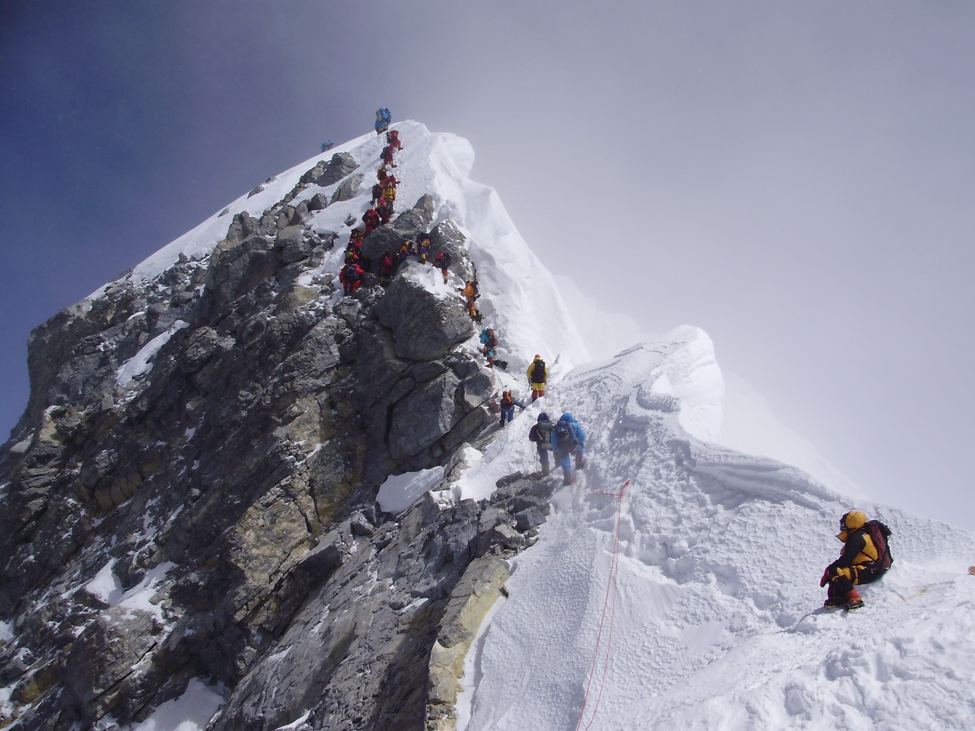 snow, hd, mountains, 1080P, everest, nature, HD Wallpaper