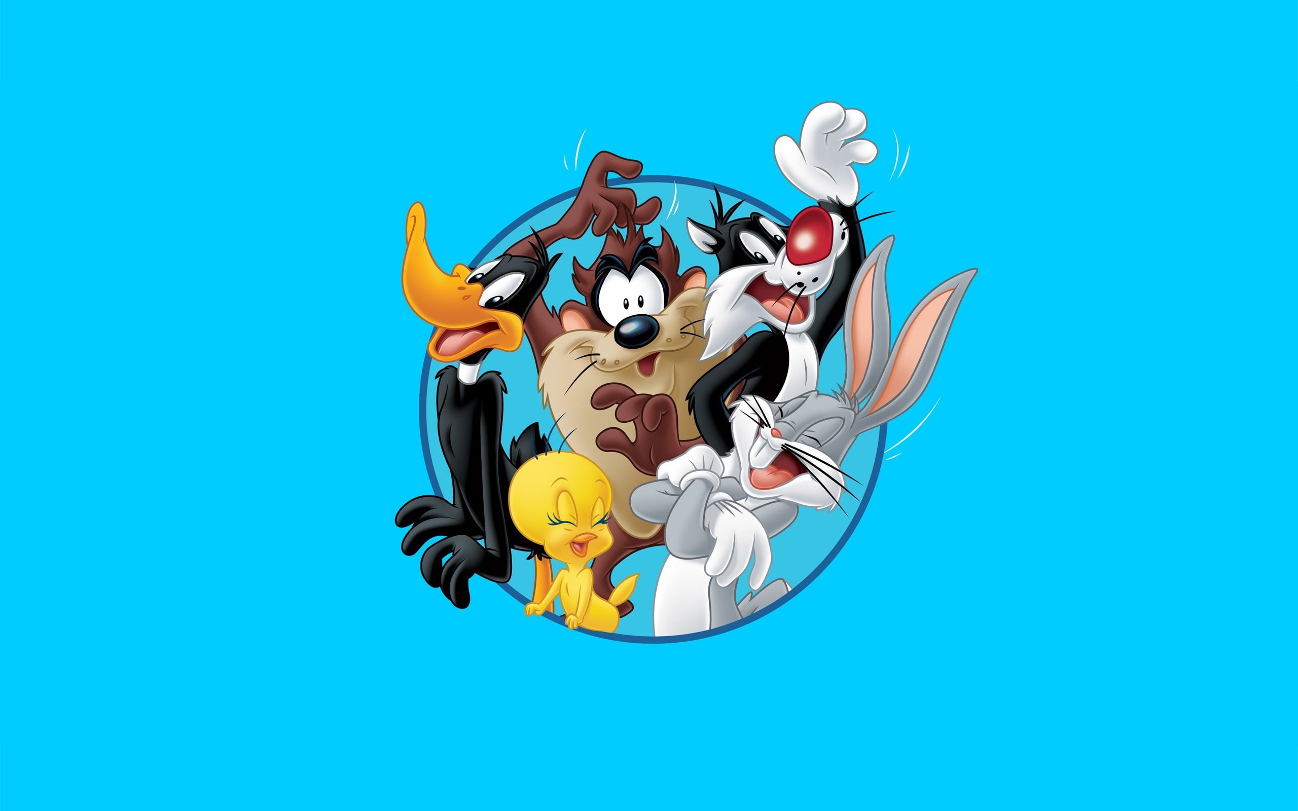 bugs bunny, tunes, 2K, bunny, duck, hd, animals, funny, looney, daffy, art, bugs, HD Wallpaper