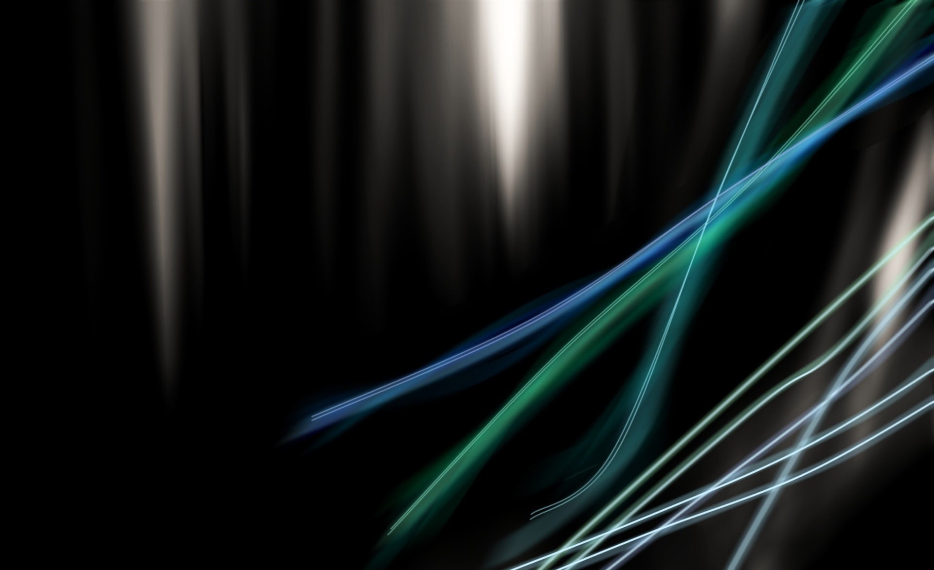 abstract, glowing, Aero, close-up, light - natural phenomenon, long exposure, connection, illuminated, indoors, multi colored, blue, black background, HD Wallpaper