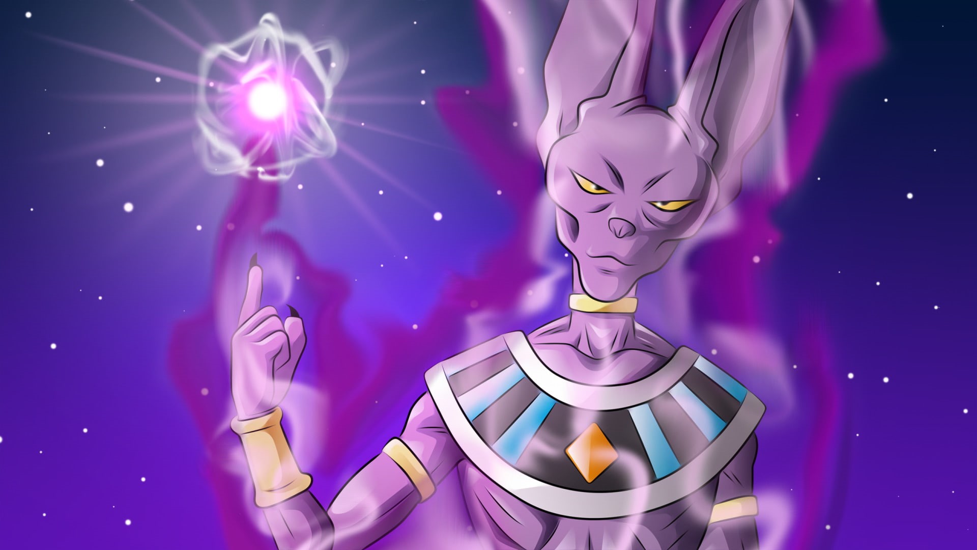 1080P, Dragon Ball Super, Beerus (Dragon Ball), Dragon Ball, HD Wallpaper