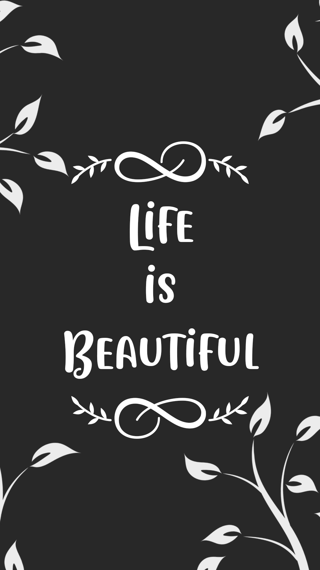 typography, minimalism, lil peep, 1080P, quote, flowers, Phone HD Wallpaper