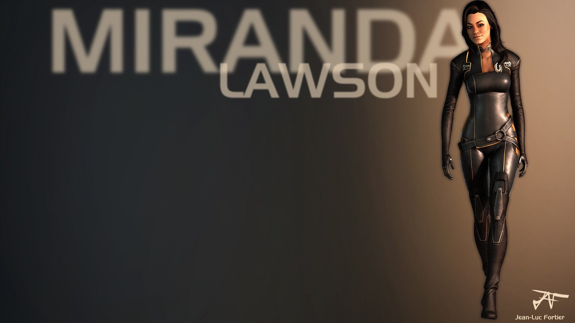 lawson, video, mass, bioware, 1080P, games, miranda, effect, HD Wallpaper