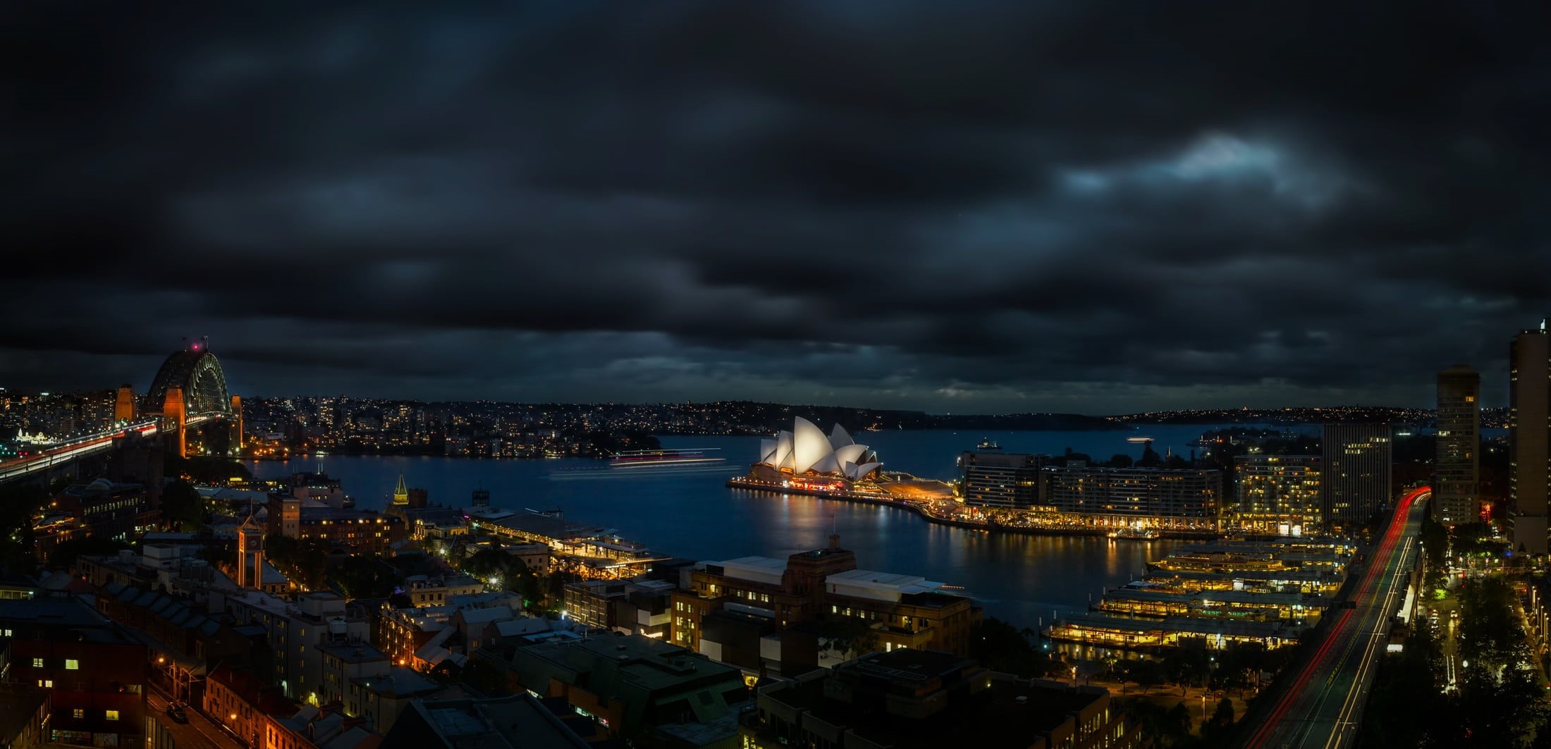 travel, sea, city, harbor, building exterior, downtown, hdr, 1080P, nature, landmark, evening, dark, bay, building, beautiful, skyscraper, tourism, house, HD Wallpaper