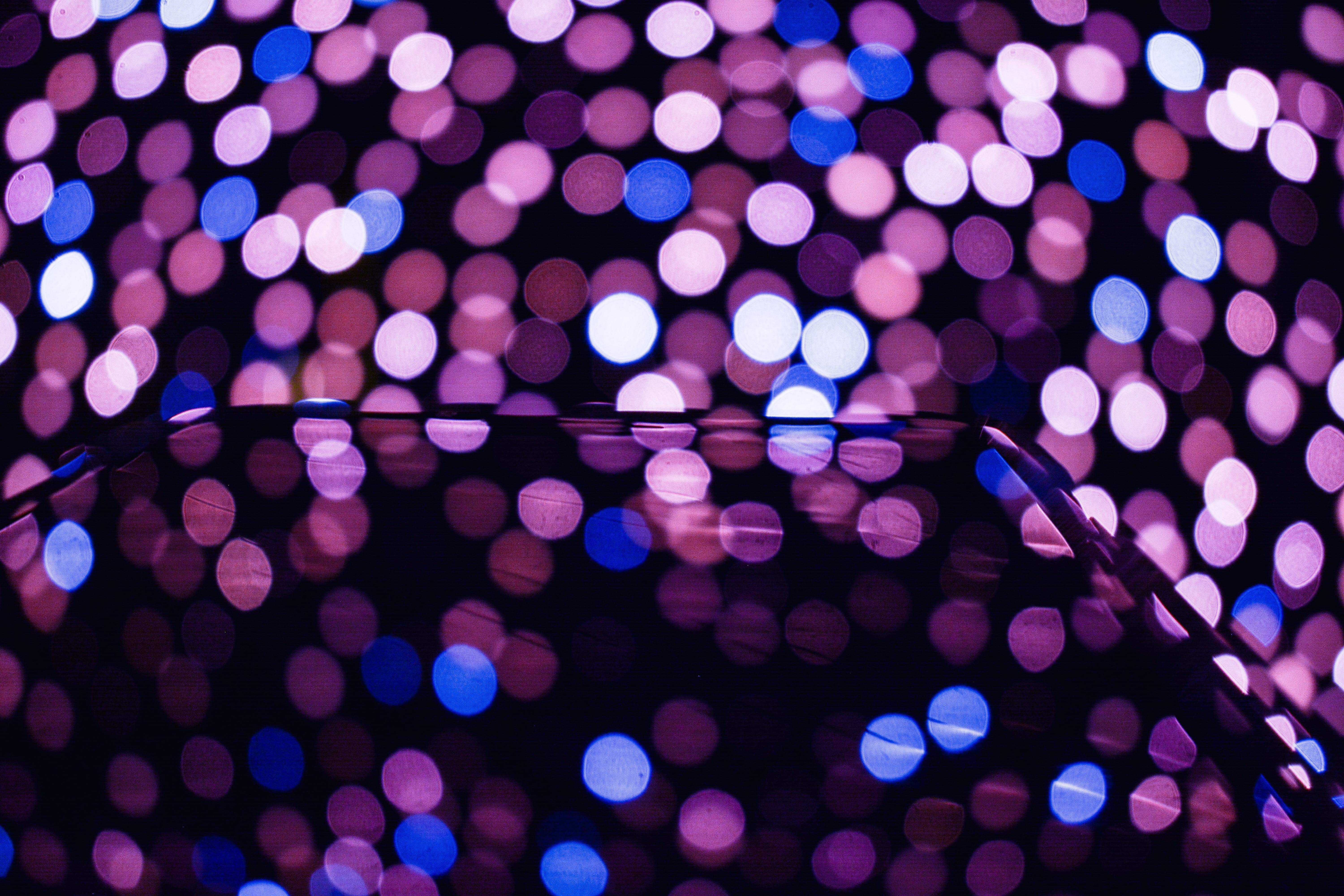 mirror, colours, light - natural phenomenon, white, fiber optic, taipei city, bokeh colours, glowing, abstract, geometric shape, fractal, circles, night, HD Wallpaper