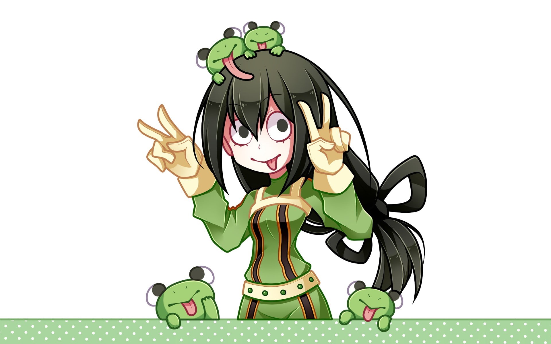 Anime, My Hero Academia, 1080P, Tsuyu Asui, HD Wallpaper