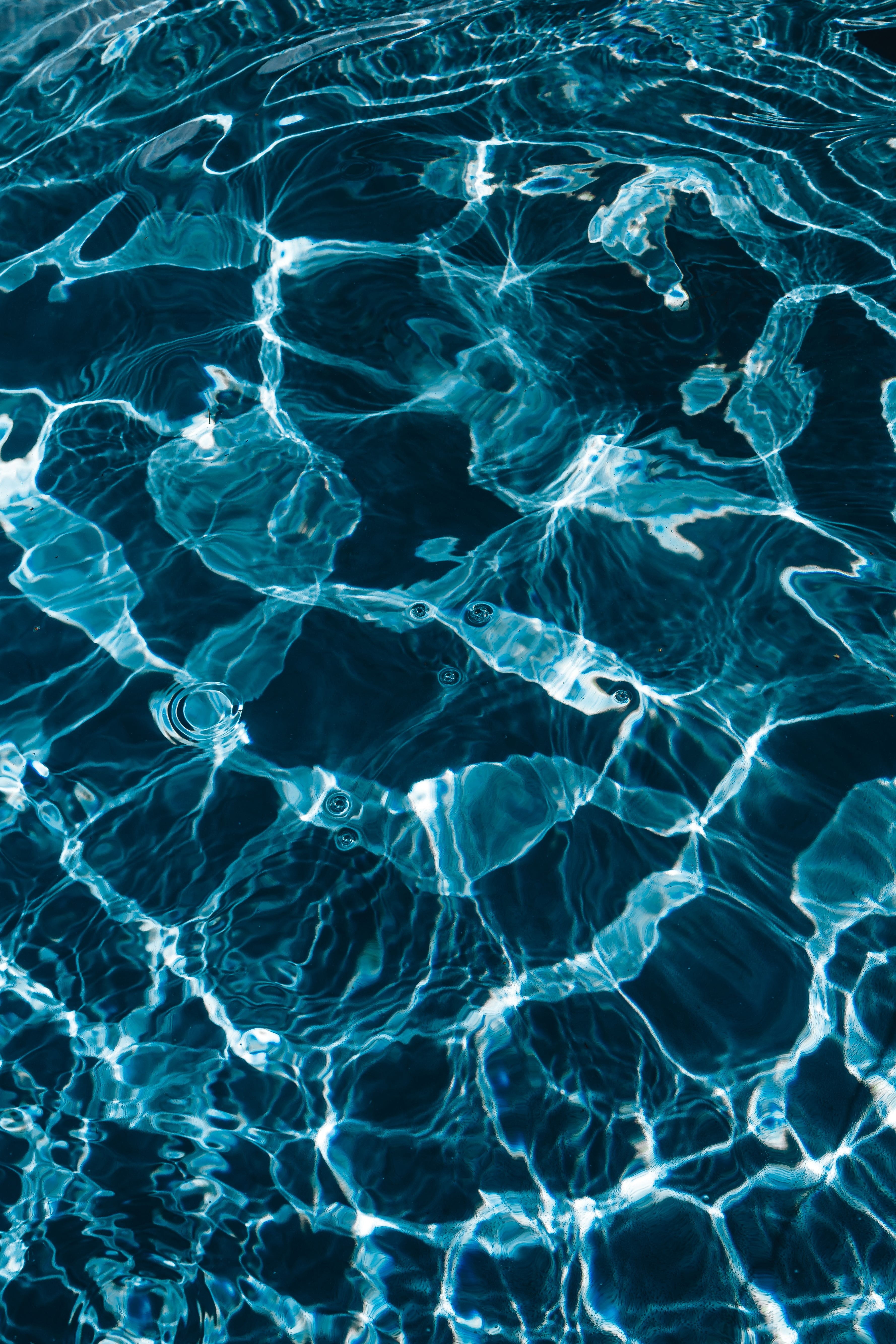 purity, reflection, natural pattern, turquoise colored, sunlight, wave, vacation, waterfront, nature, outdoors, pattern, full frame, rippled, backgrounds, Phone HD Wallpaper