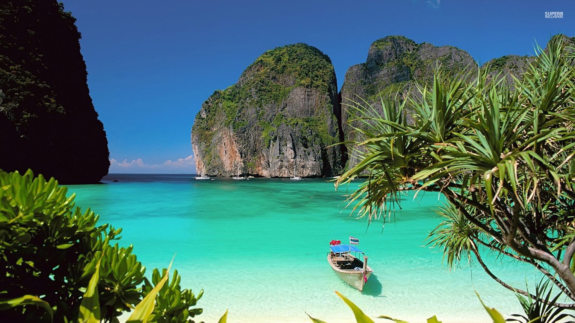Beach, Ko Tao, asia, 1080P, 1920x1080, Thailand, beaches, HD Wallpaper