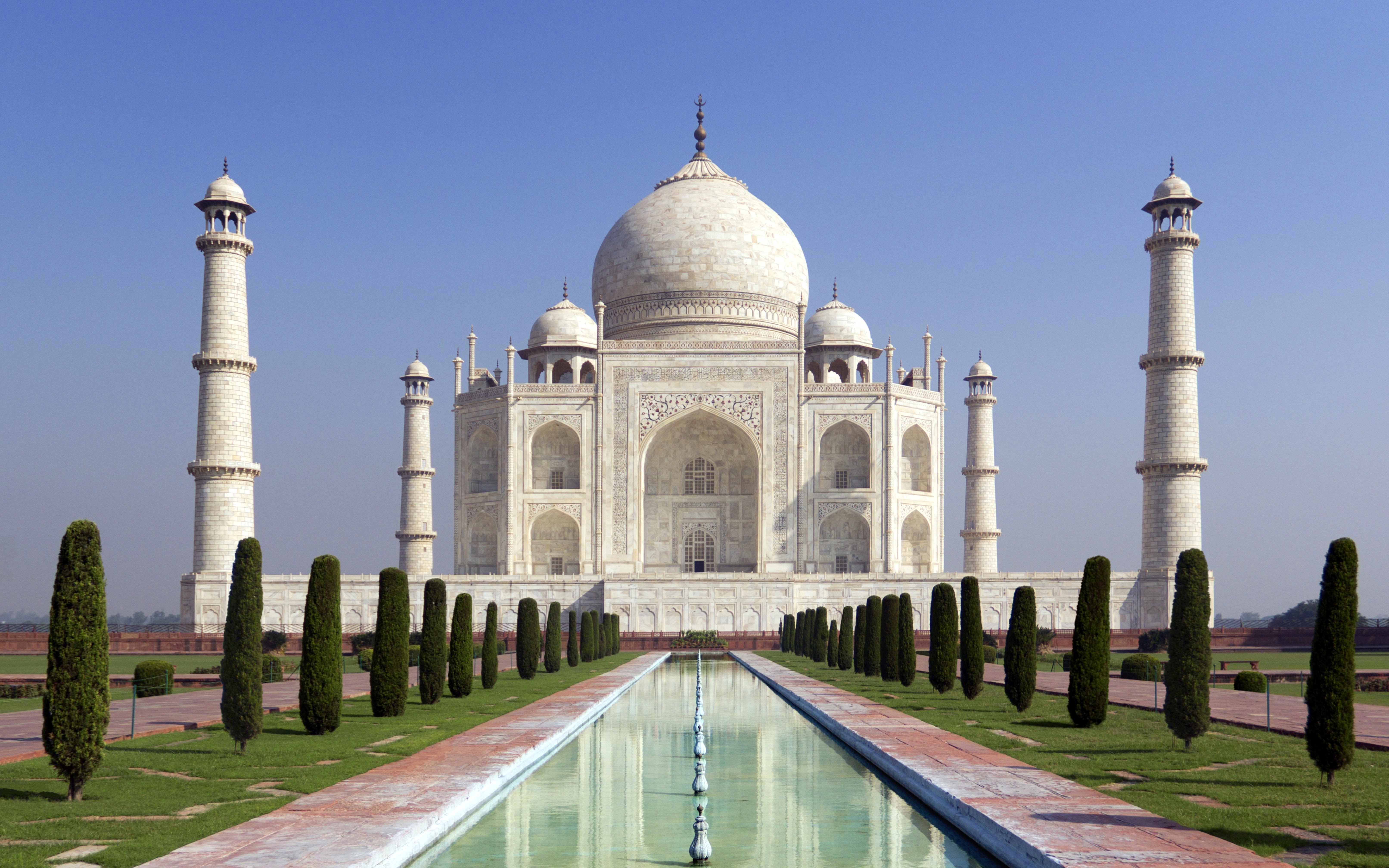 5K, Taj, Indian, k, Agra, Mahal, HD Wallpaper