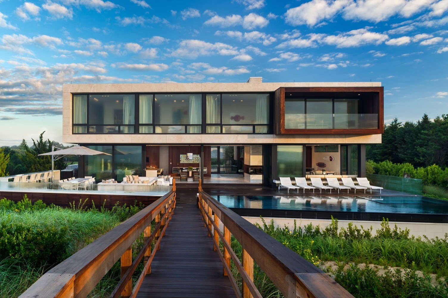 720P, architecture, modern, swimming pool, luxury, house, mansions, HD Wallpaper