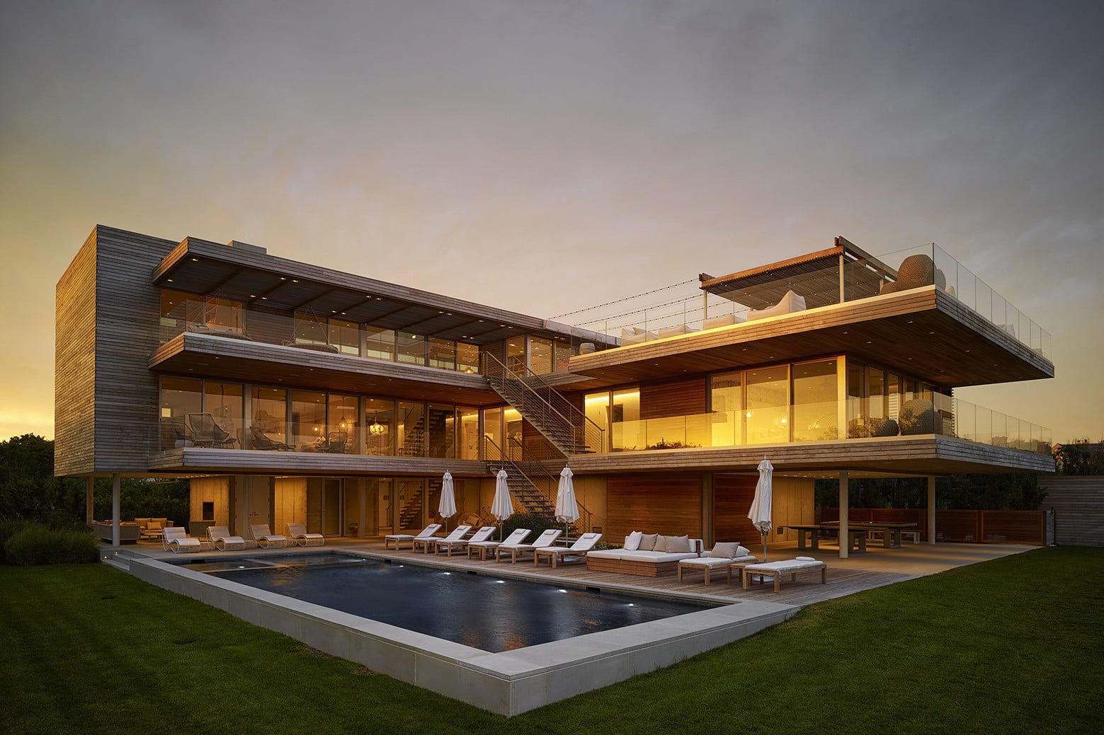 mansions, house, 720P, architecture, swimming pool, modern, HD Wallpaper
