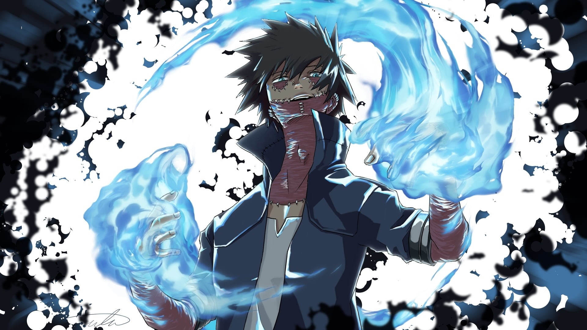 1080P, My Hero Academia, Anime, Dabi (Boku No Hero Academia), HD Wallpaper