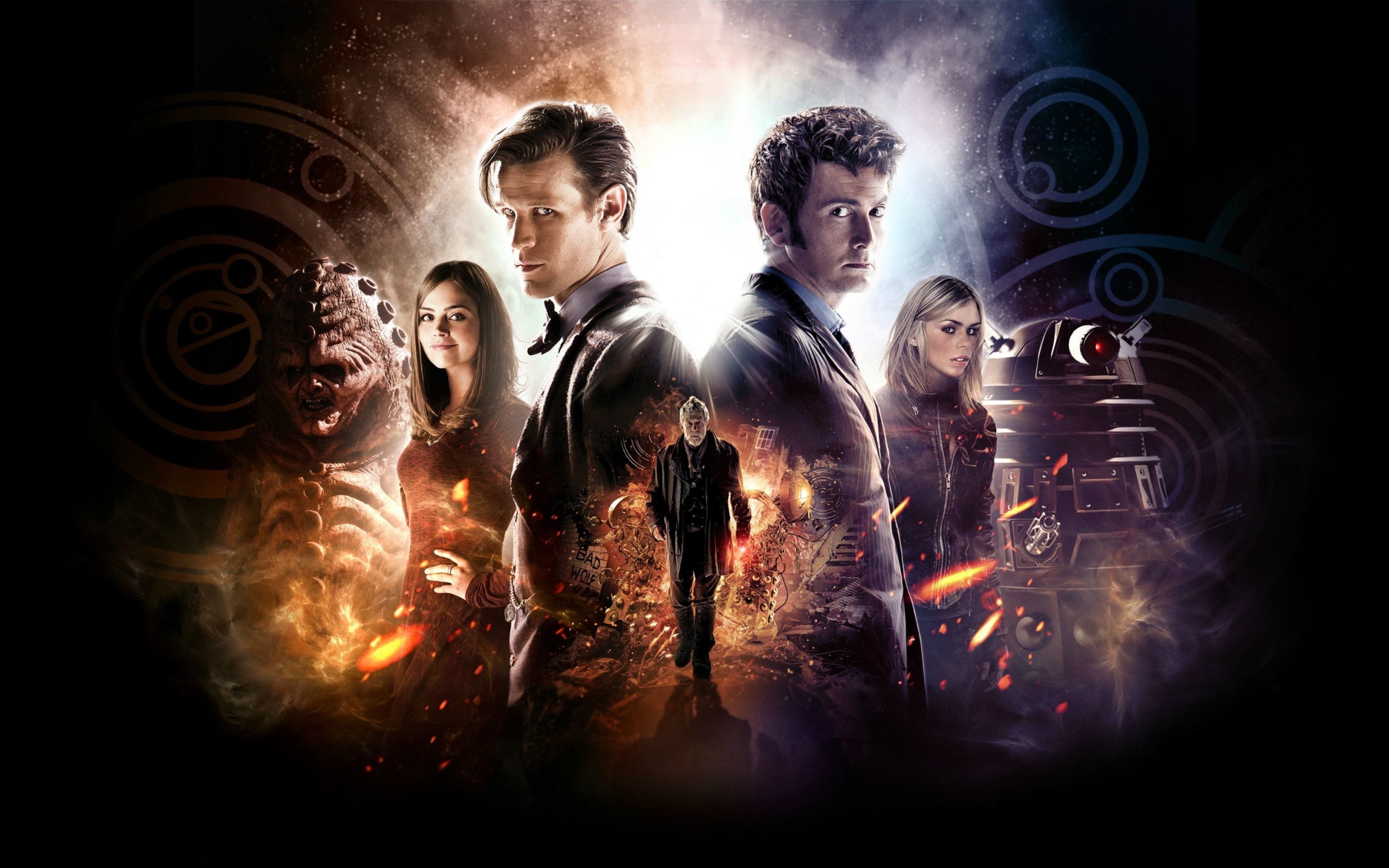 Bbc, event, young adult, adventure, sci, doctor, night, flame, Futuristic, series, who, nightlife, togetherness, people, disco dancing, burning, mid adult, HD Wallpaper