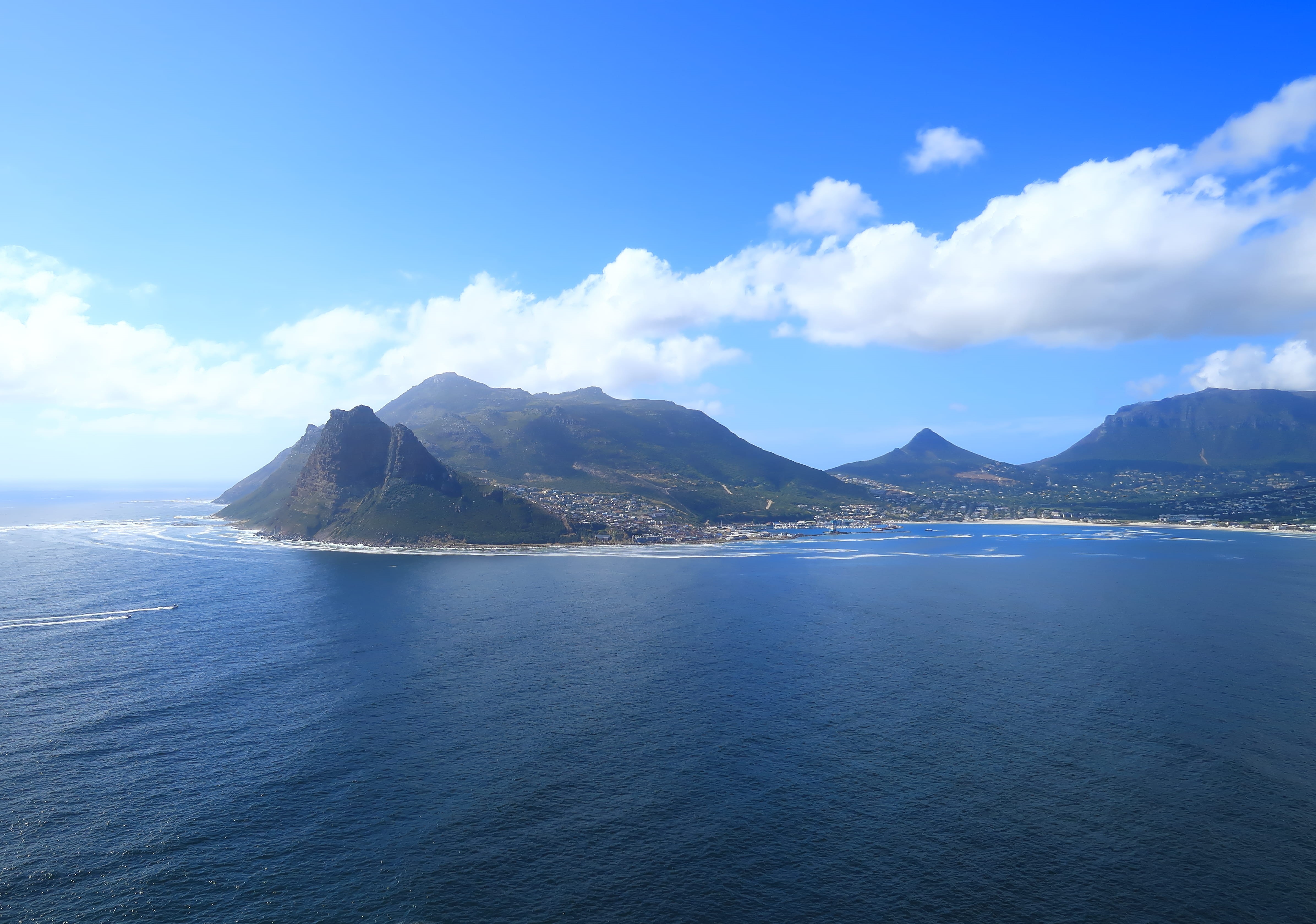 cape town, water, remote, no people, day, chapmans peak drive, nature, idyllic, south africa, beauty in nature, sea, non-urban scene, blue, 4K, waterfront, HD Wallpaper