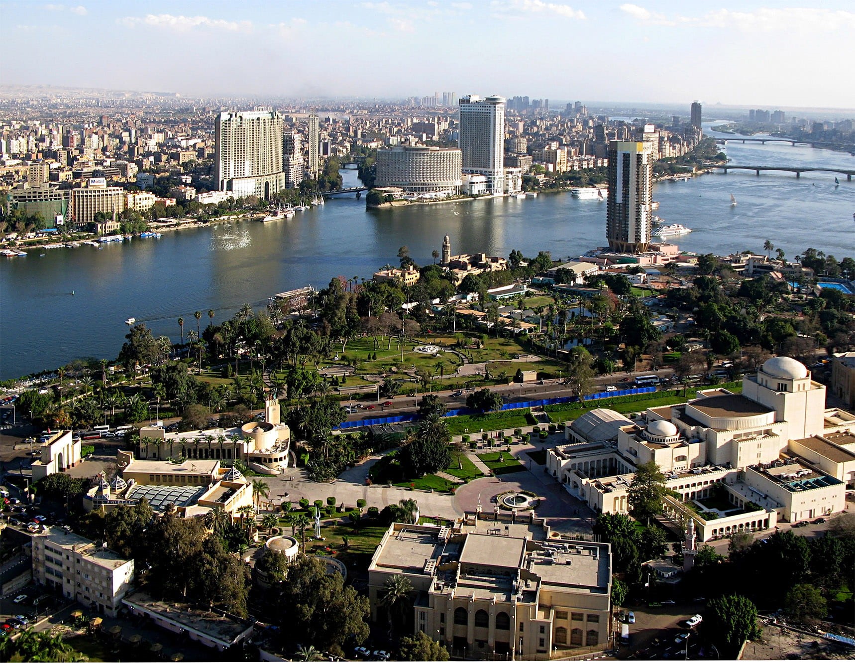 Gezira island, no people, island, Opera, apartment, gezira, famous Place, city, bay, tip, travel Locations, high angle view, buildings, sky, cityscape, HD Wallpaper