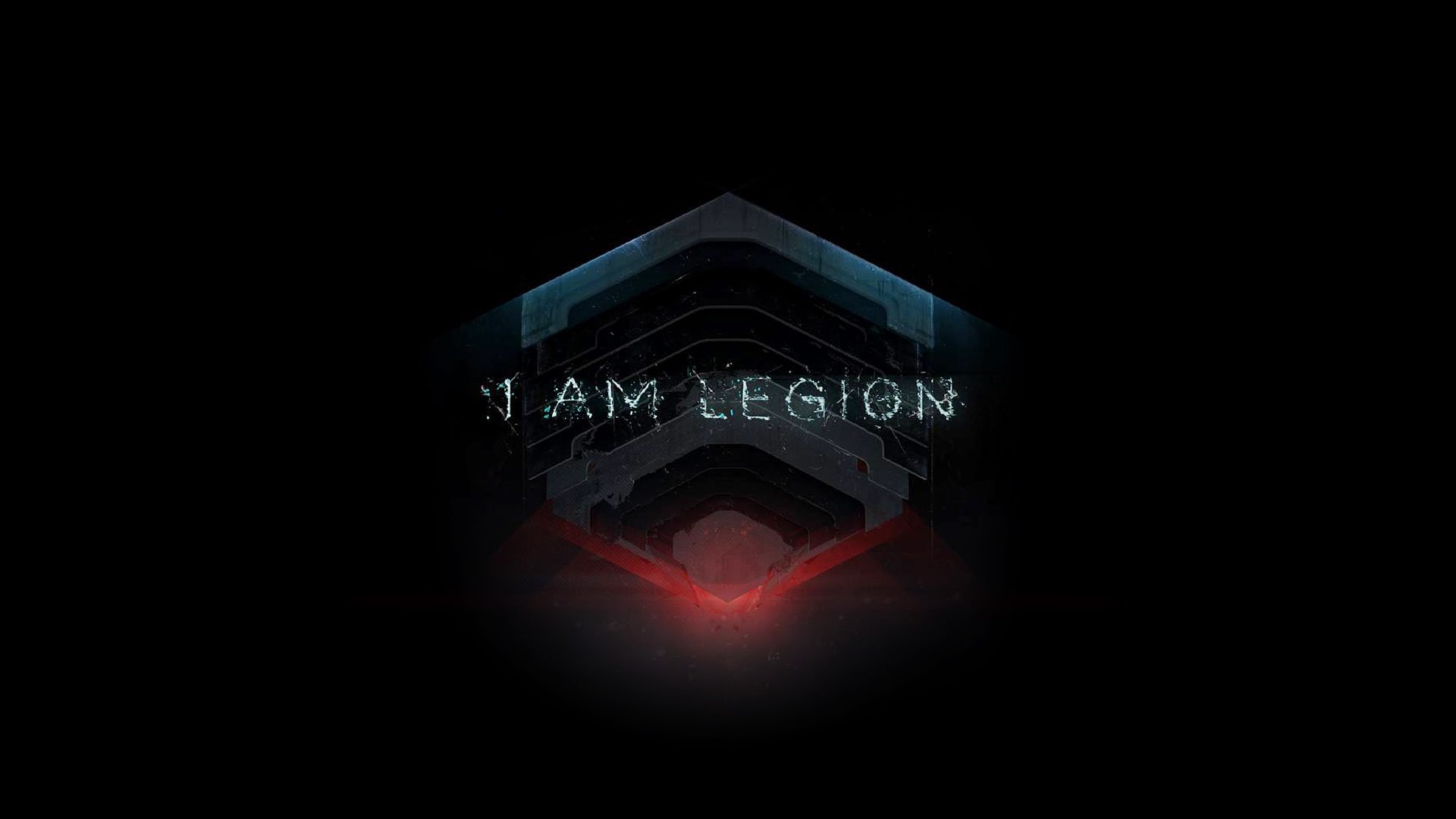 black, hd, 1080P, music, am, i, legion, HD Wallpaper