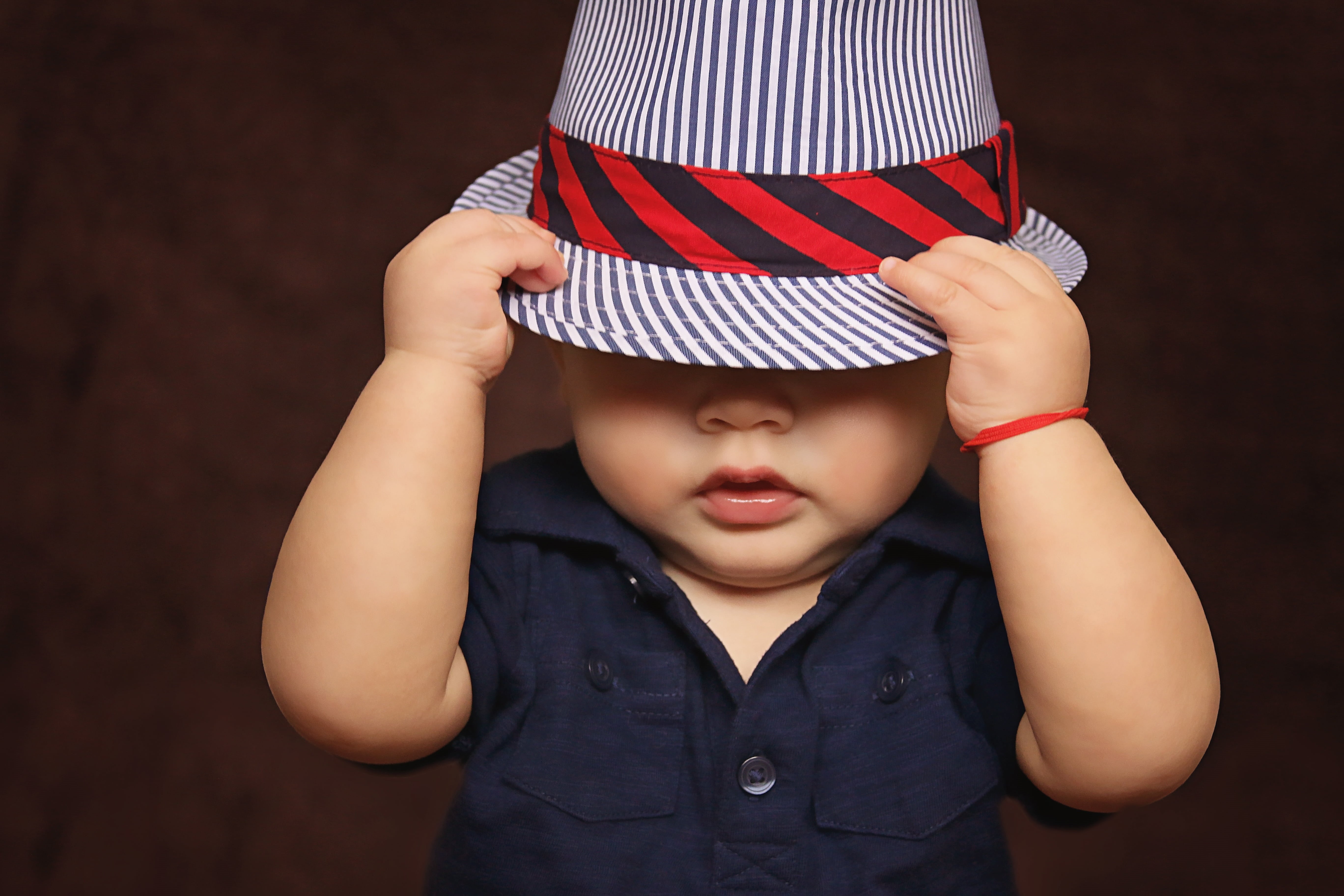 baby, close-up, little, people, kid, males, childhood, face, child, adorable, innocent, boy, focus on foreground, one boy only, sweet, happy, healthy, black background, HD Wallpaper