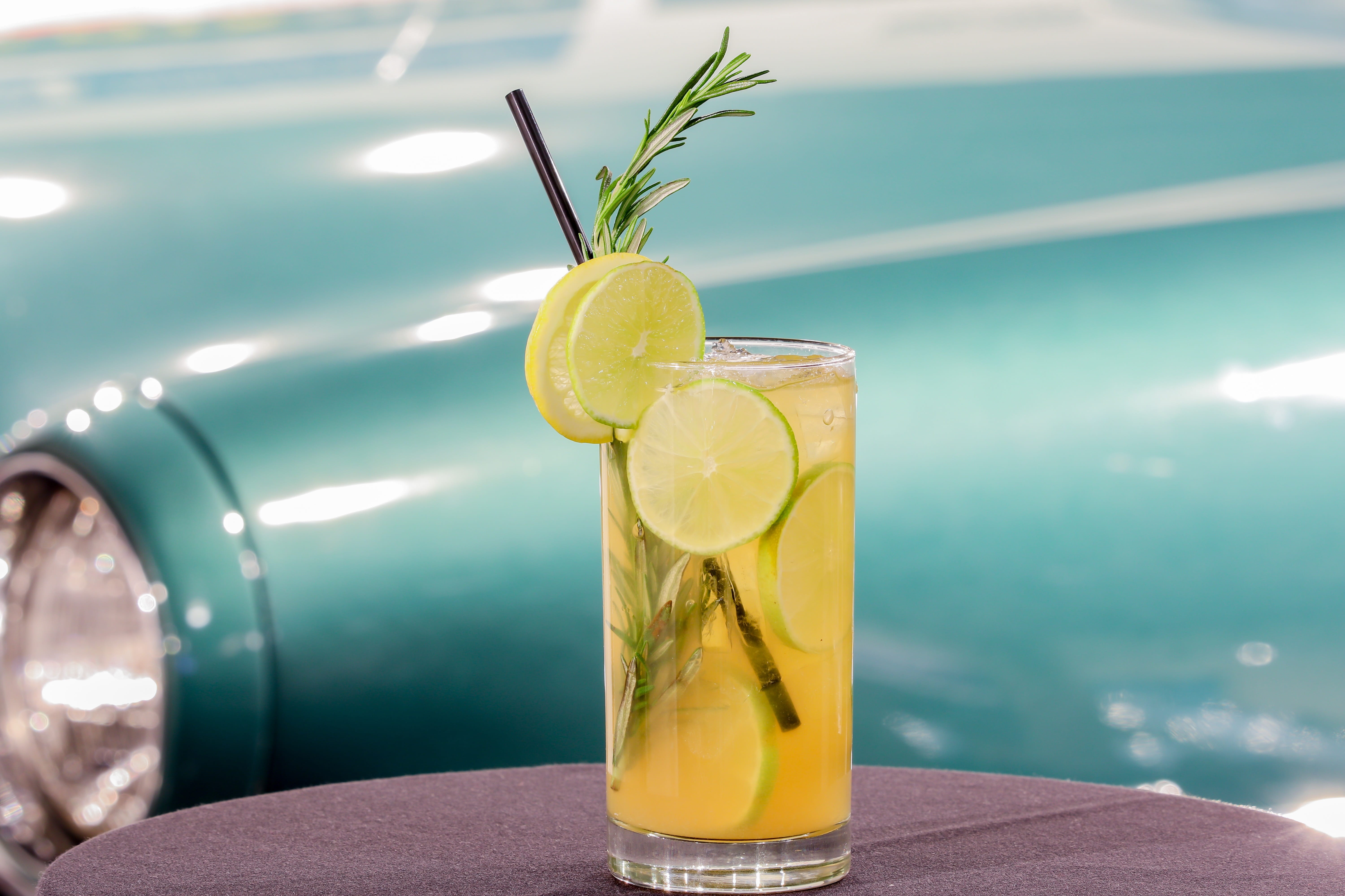 sweet, lemon, slice, cocktail, party, bar, lime, summer, freshness, clean, holiday, tropical, 5K, focus on foreground, healthy, citrus fruit, drinking straw, HD Wallpaper