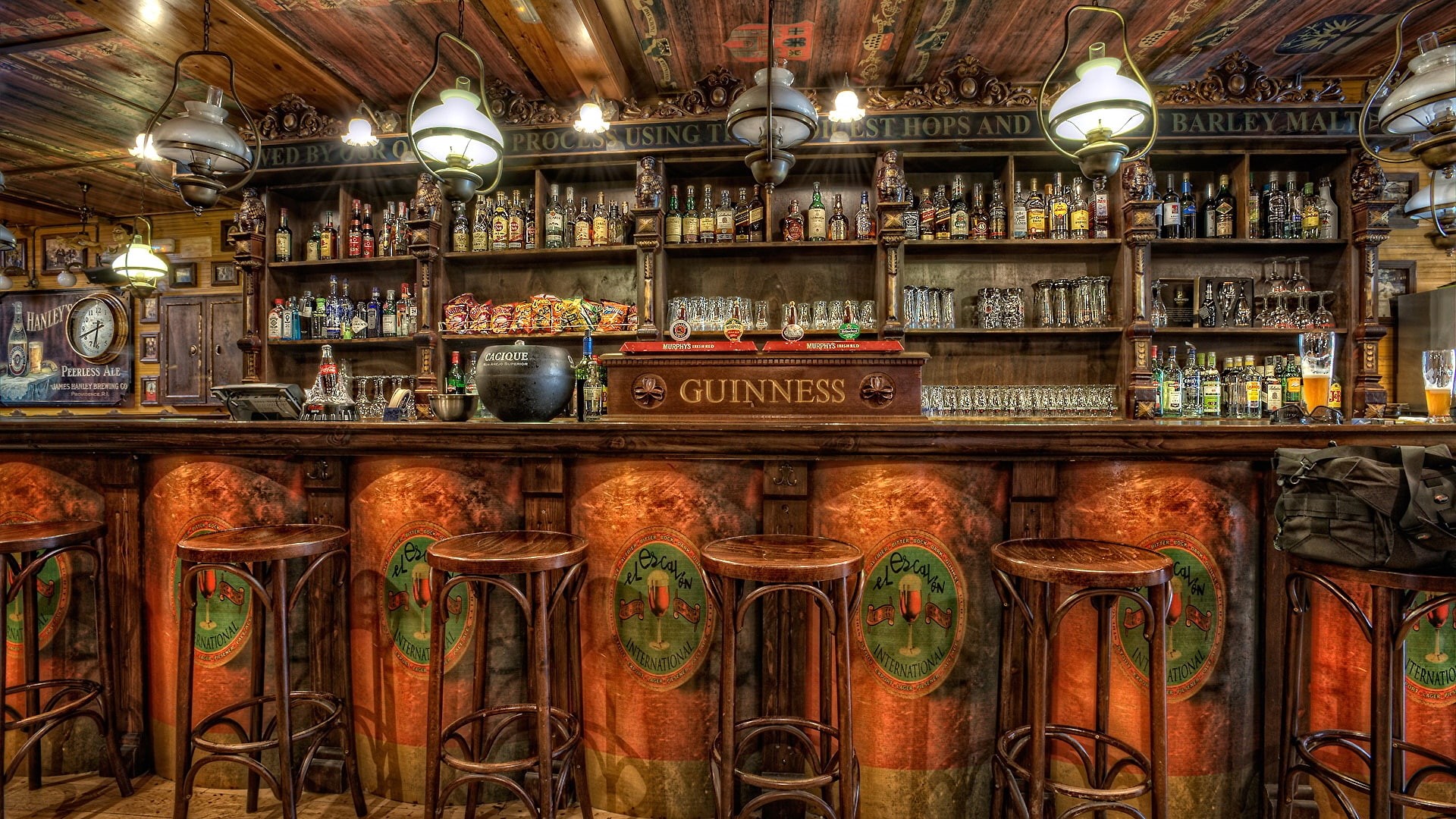 spain, mora de rubielos, 1080P, western, western style, old fashioned, el escalon, tavern, pub, old style, bar, HD Wallpaper