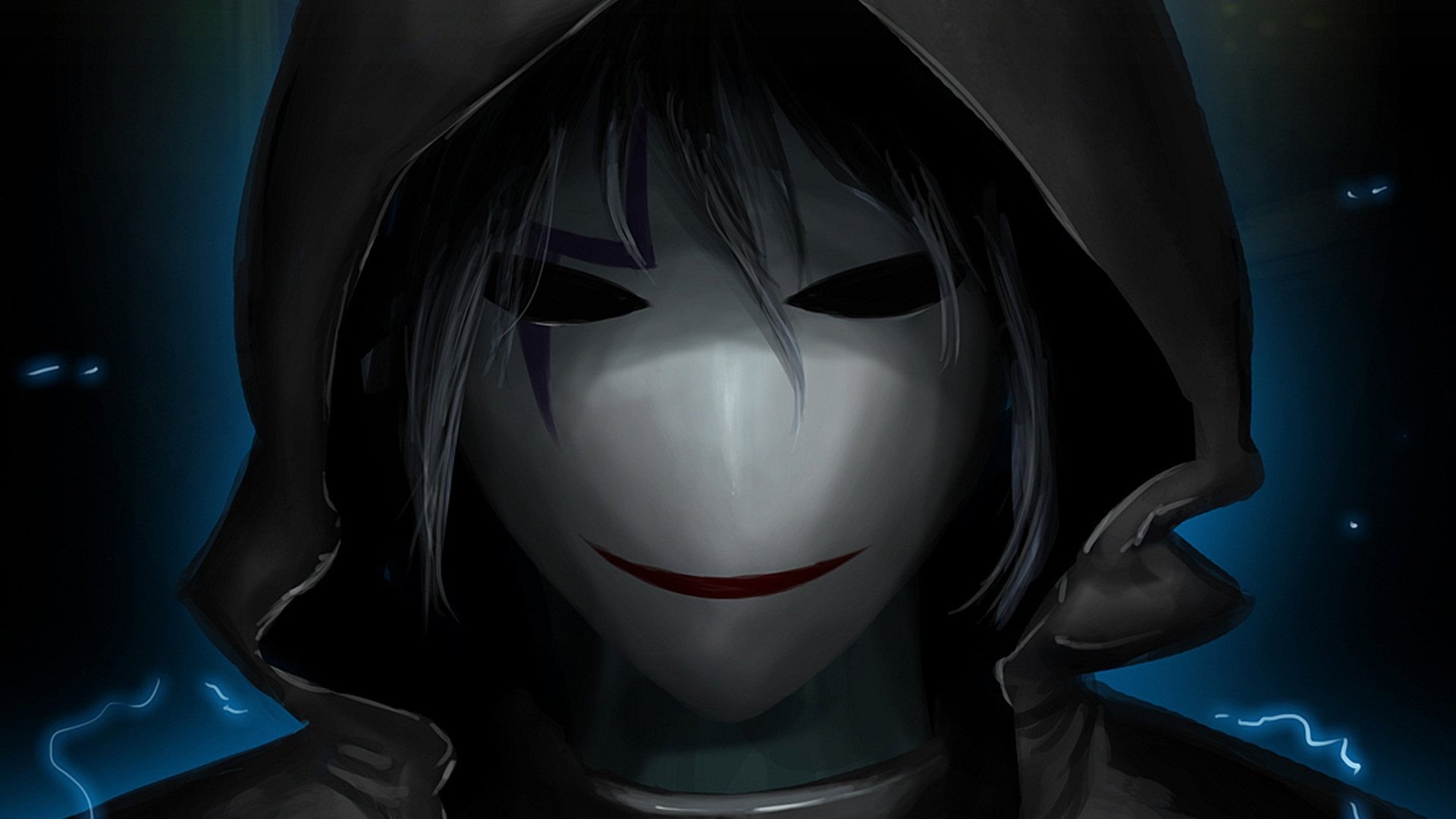 Hei (Darker than Black), belief, indoors, focus on foreground, male likeness, wearing, disguise, representation, religion, female likeness, no people, front view, HD Wallpaper