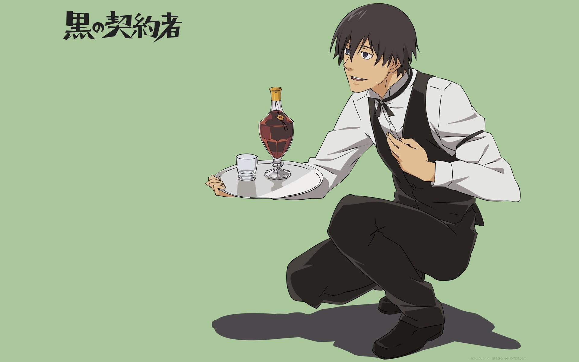 refreshment, full length, one person, lifestyles, casual clothing, men, Hei, sport, Darker than Black, indoors, studio shot, sitting, leisure activity, HD Wallpaper