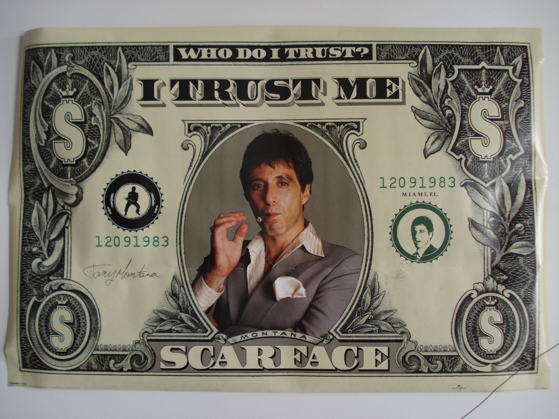 1080P, Movie, Scarface, dollar, banknote, us, HD Wallpaper