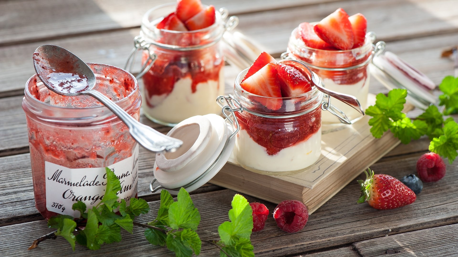 glass, food, cooking, breakfast, sweet, dinner, dainty, plate, cream, sugar, dessert, cuisine, dish, snack, confectionery, delicious, strawberry, eating, HD Wallpaper