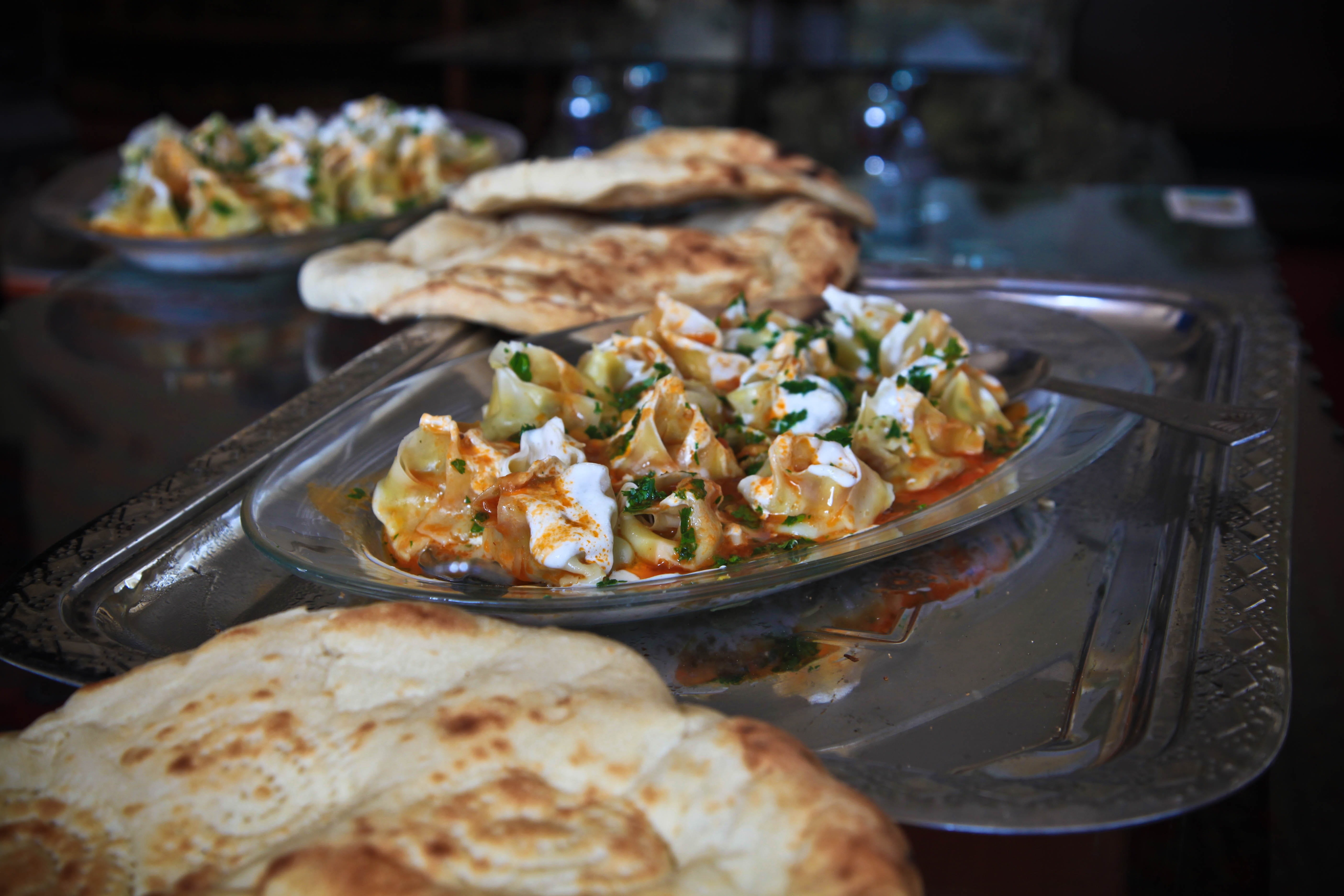 restaurant, mantoo, white meat, ready-to-eat, glass, menu, freshness, culture, kitchen utensil, still life, food and drink, 5K, cook, greek, lebanese, HD Wallpaper