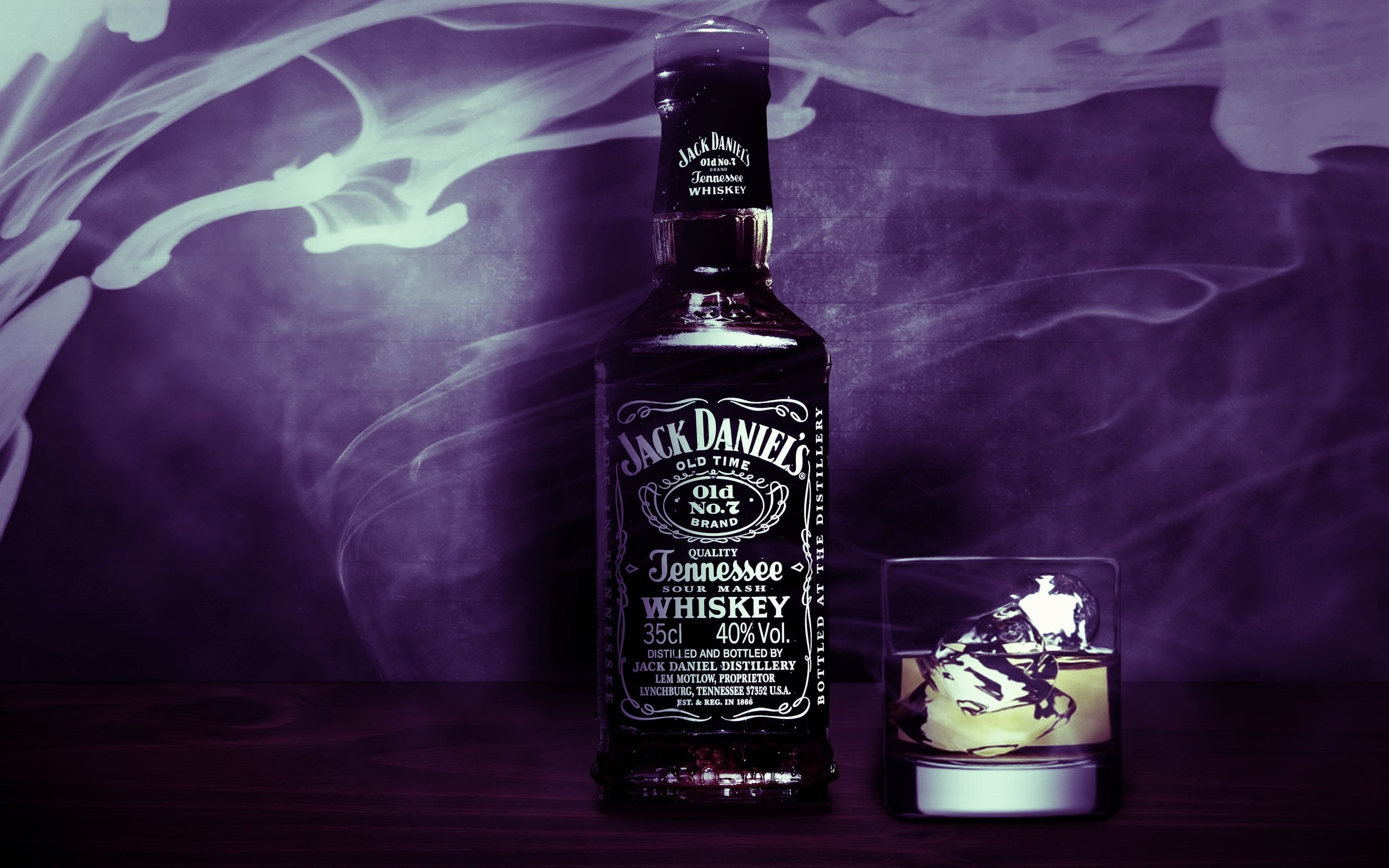 whiskey, alchool, old, daniels, jack, s, bottle, tennessee, daniel, 2K, HD Wallpaper