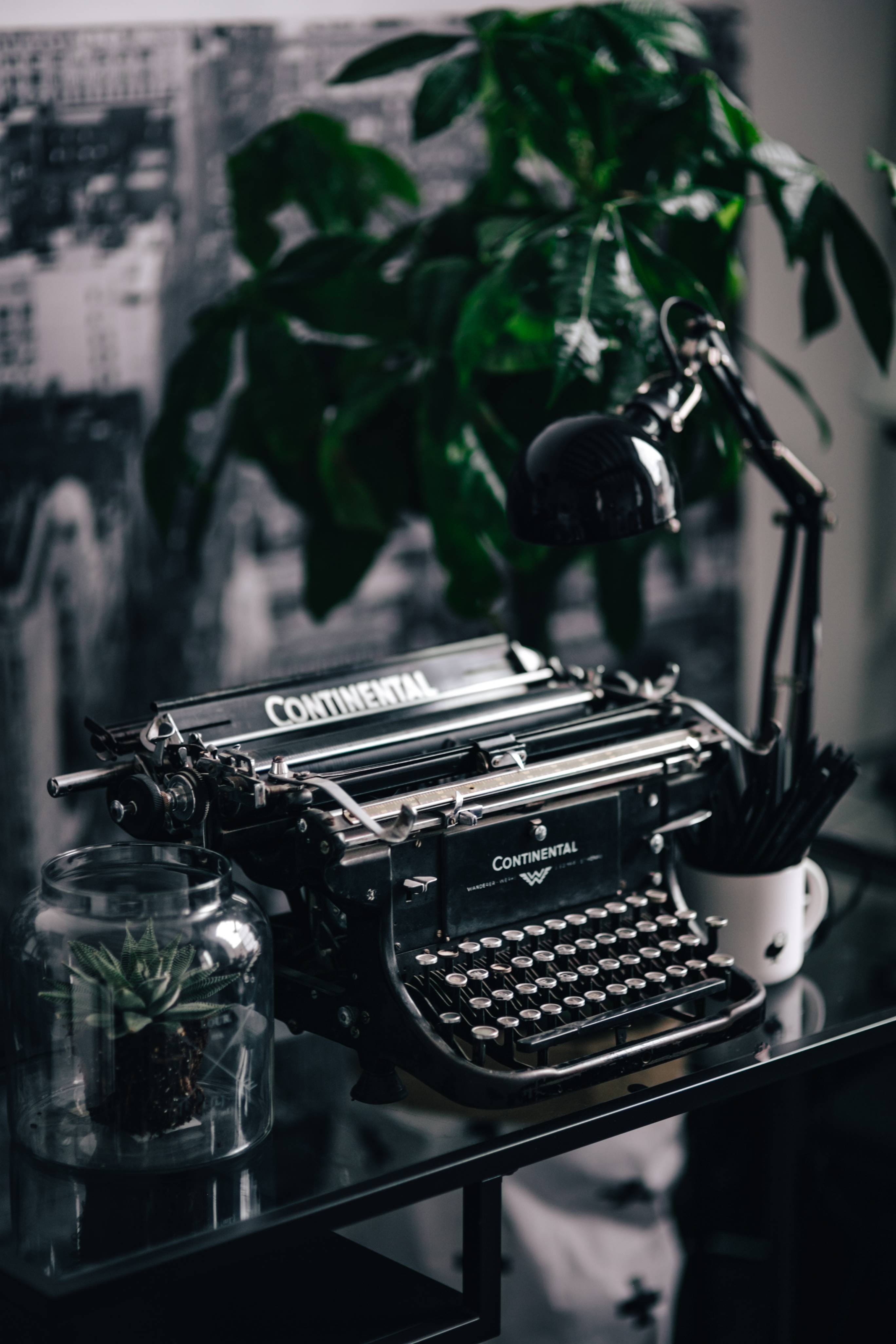 retro Styled, arts culture and entertainment, vintage, still life, recording studio, old-fashioned, equipment, focus on foreground, keyboard, potted plant, Phone HD Wallpaper