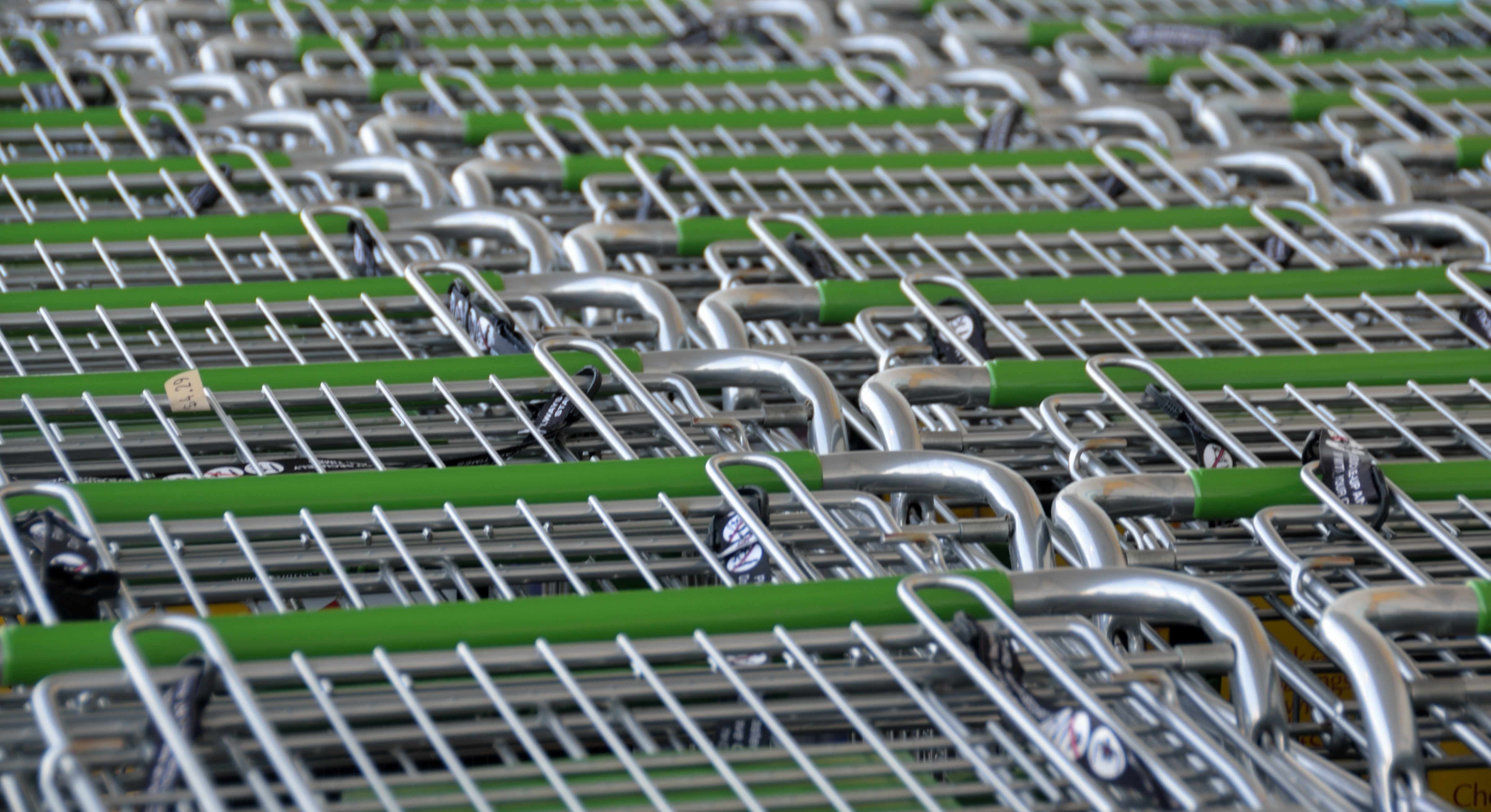 green, computer equipment, internet, computer, business, purchase, electronics industry, retail, computer part, buying, close-up, green color, shopping cart, HD Wallpaper