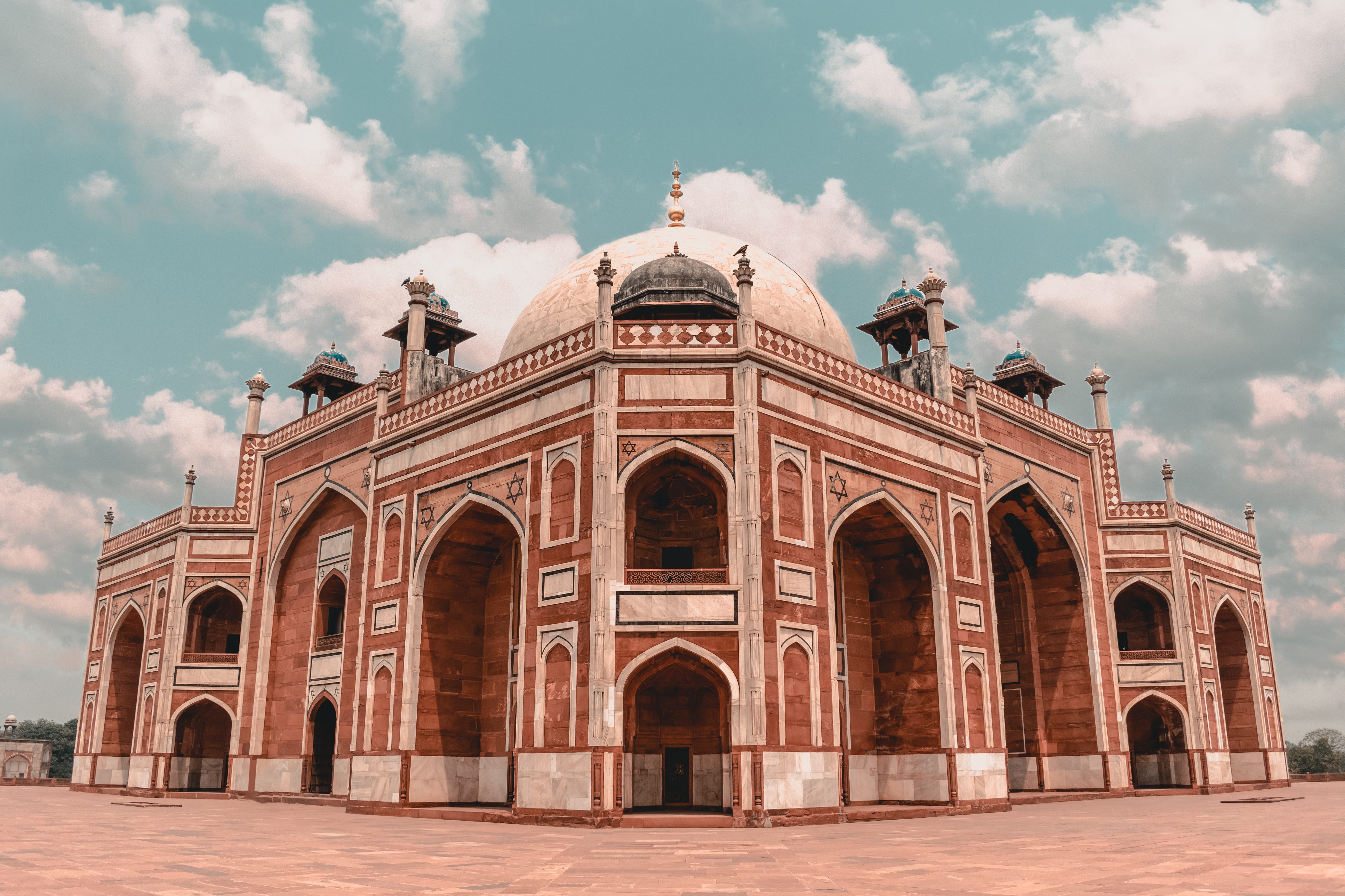 photography, entrance, building exterior, ancient, sky, building, landmark, arch, history, cloud - sky, facade, travel, outdoors, travel destinations, architecture, HD Wallpaper