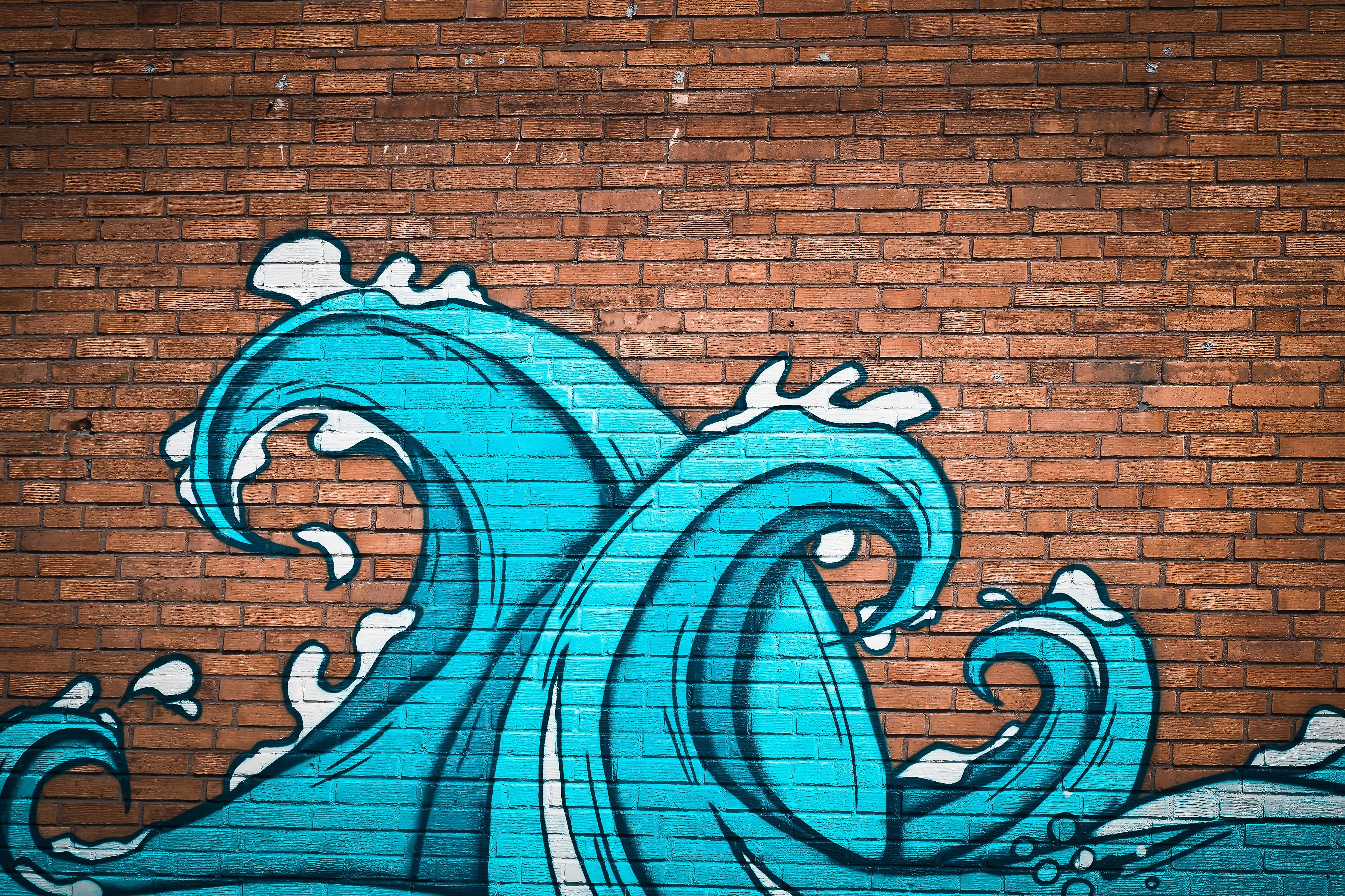 art and craft, mural, art, artwork, stone, düsseldorf, urban, spray, street art, city, wall painting, sea, outdoors, representation, scene, built structure, HD Wallpaper