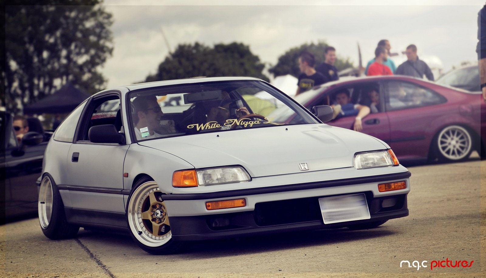 honda crx, tuning, cars, 720P, japan, coupe, HD Wallpaper