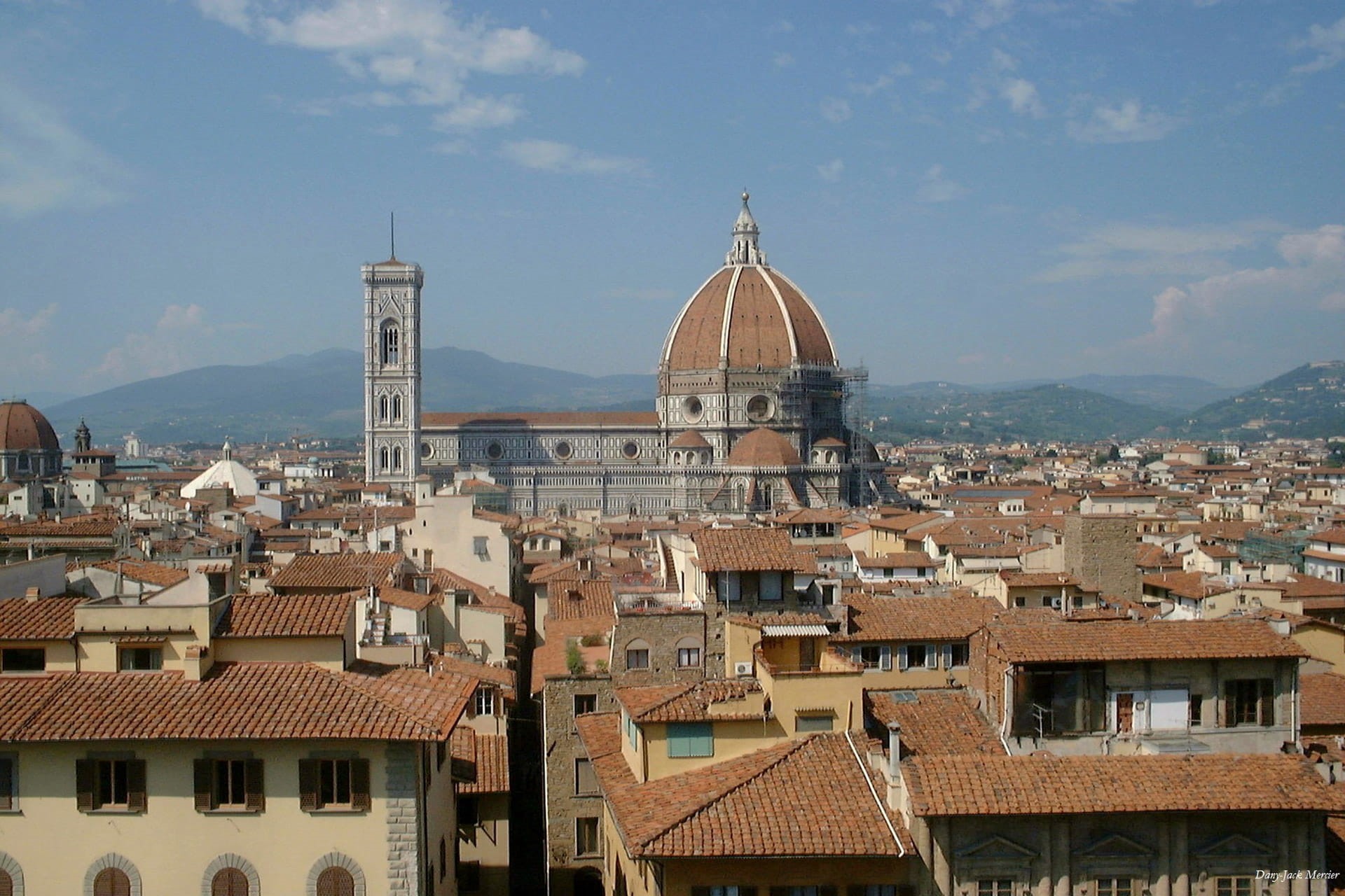 duomo Santa Maria Del Fiore, italy, Rooftops, urban, residential district, famous Place, photos, 1080P, belief, urban Scene, tuscany, campanile - Florence, HD Wallpaper
