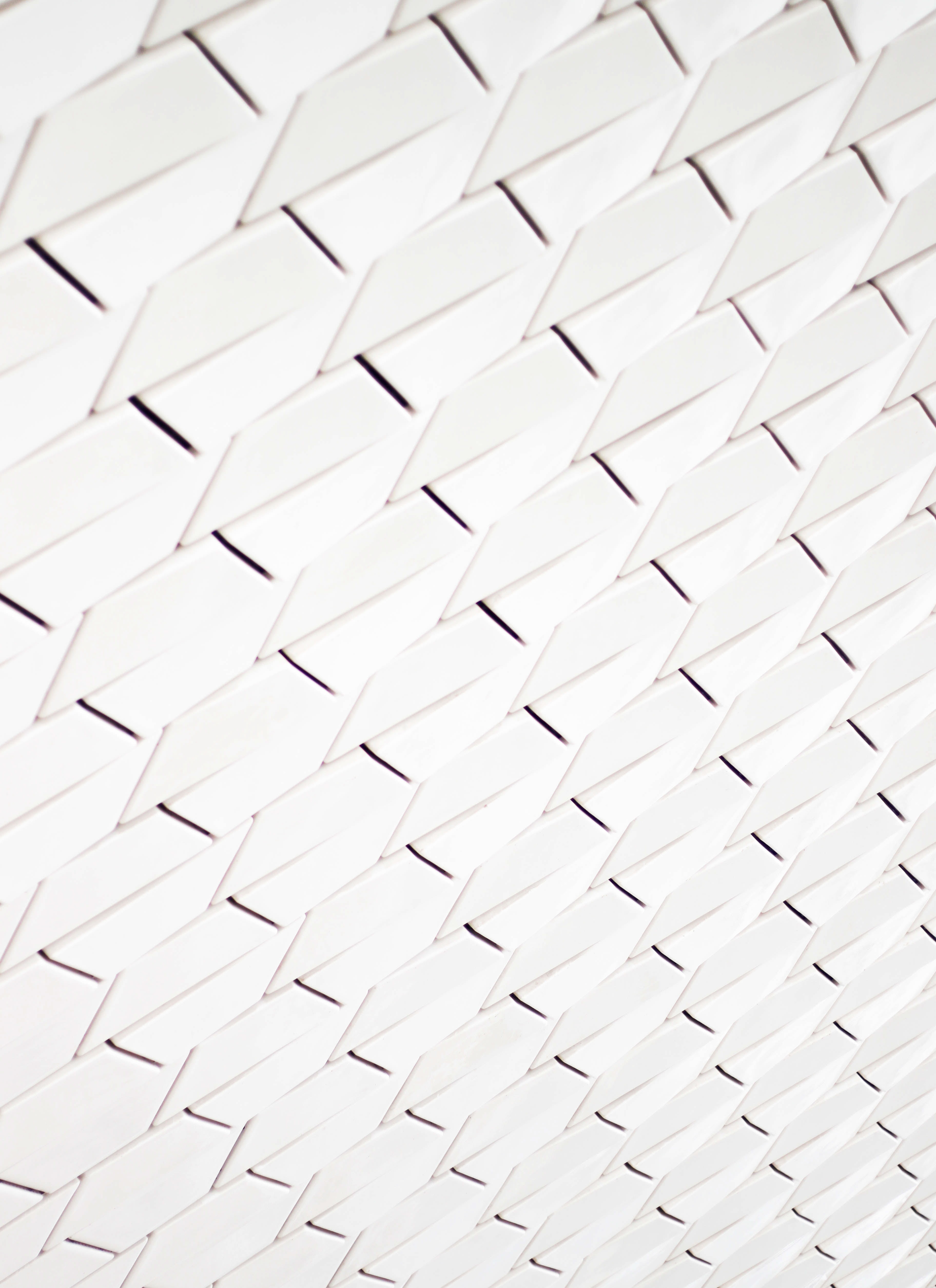 textured, wicker, geometric, shape, white, full frame, architecture, 4K, facade, art and craft, still life, no people, high angle view, design, repetition, Phone HD Wallpaper