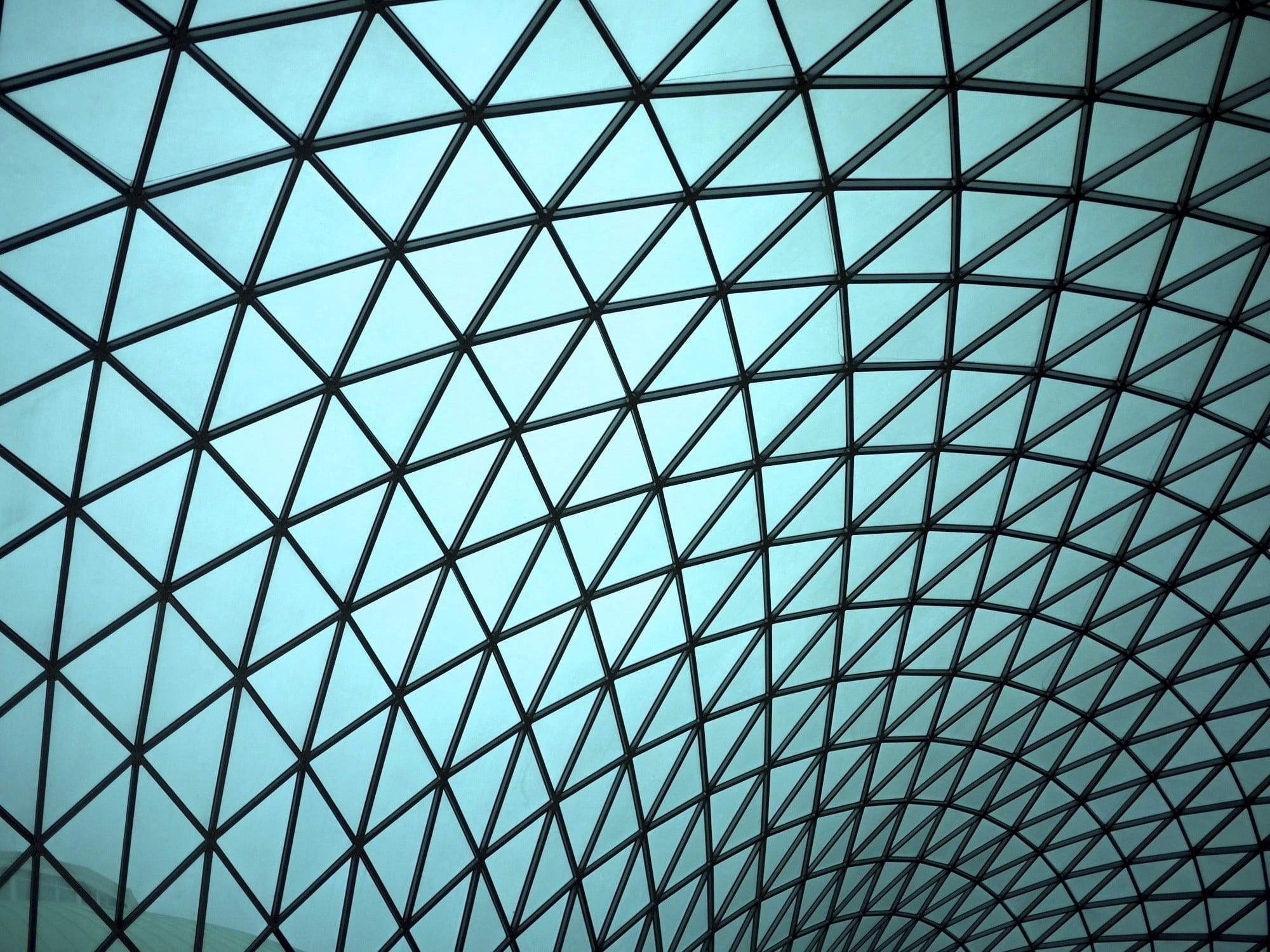 construction, skylight, textured, indoors, urban, crisscross, structure, design, modern, futuristic, glass, grid, backgrounds, building, roof, ceiling, HD Wallpaper