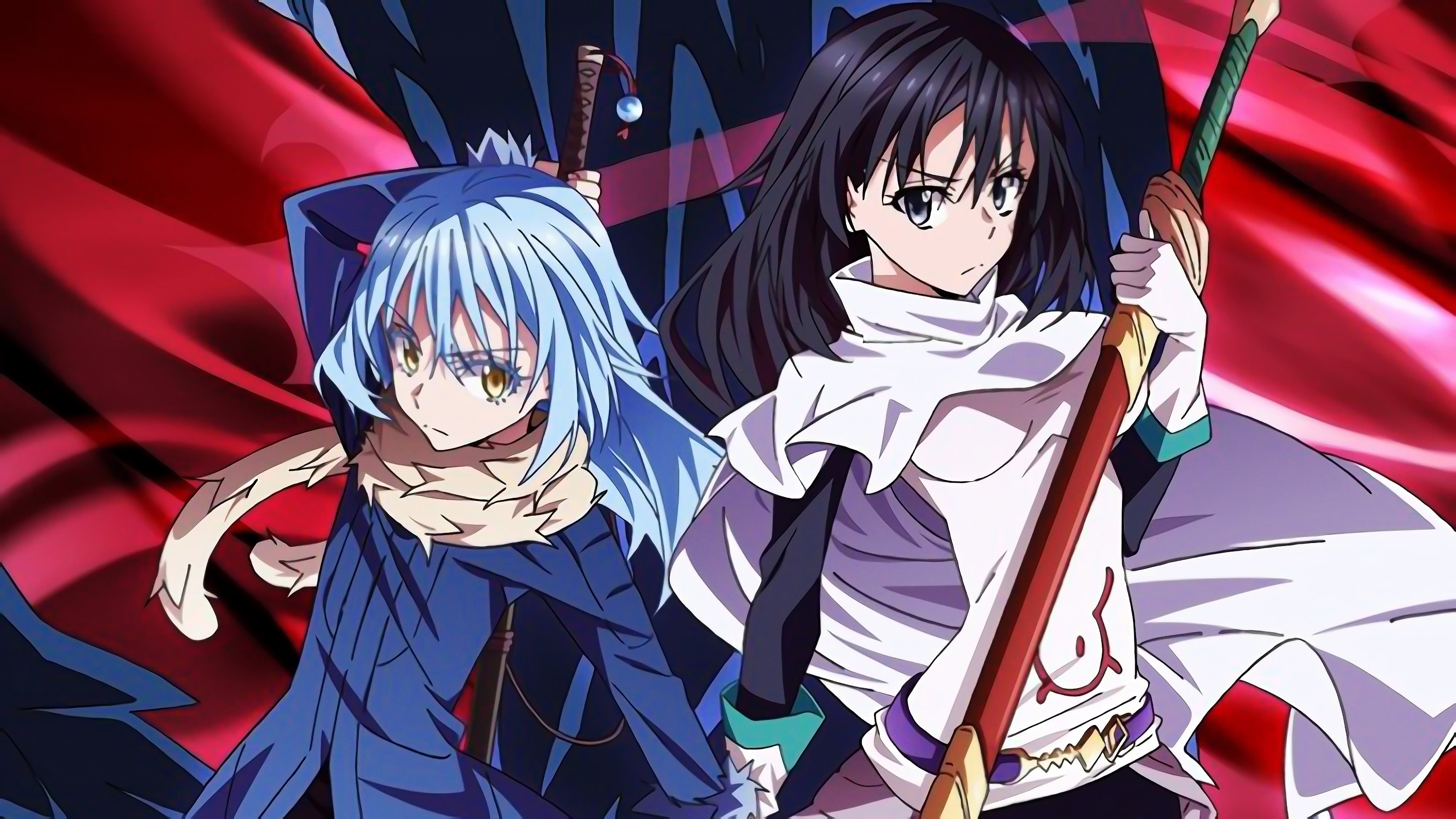 4K, Shizue Izawa, Anime, Rimuru Tempest, That Time I Got Reincarnated as a Slime, HD Wallpaper