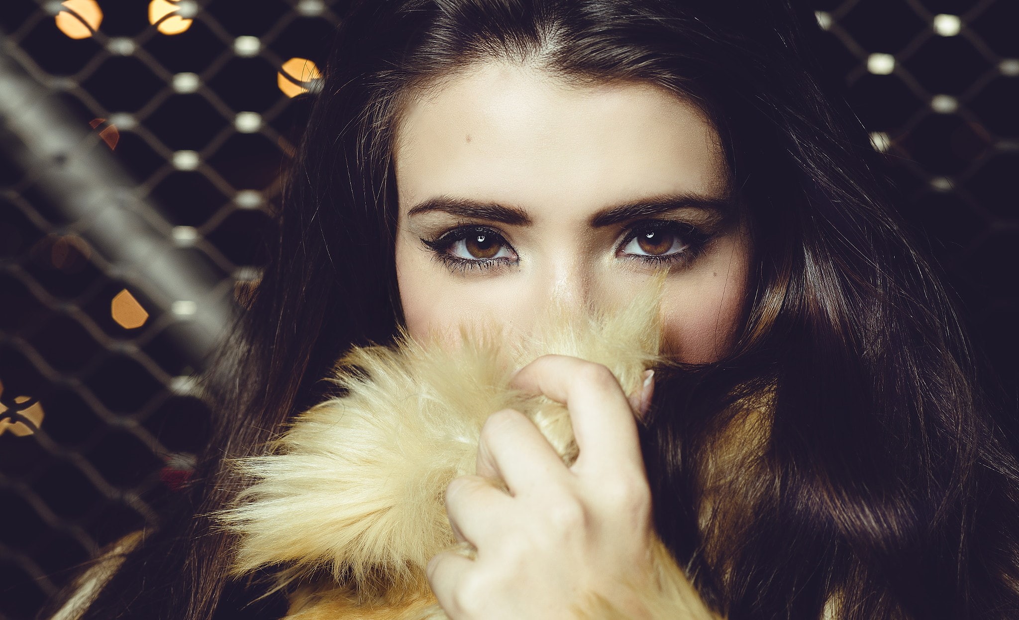 Juan Antonio Leon, dark hair, 1080P, model, portrait, women, 500px, HD Wallpaper