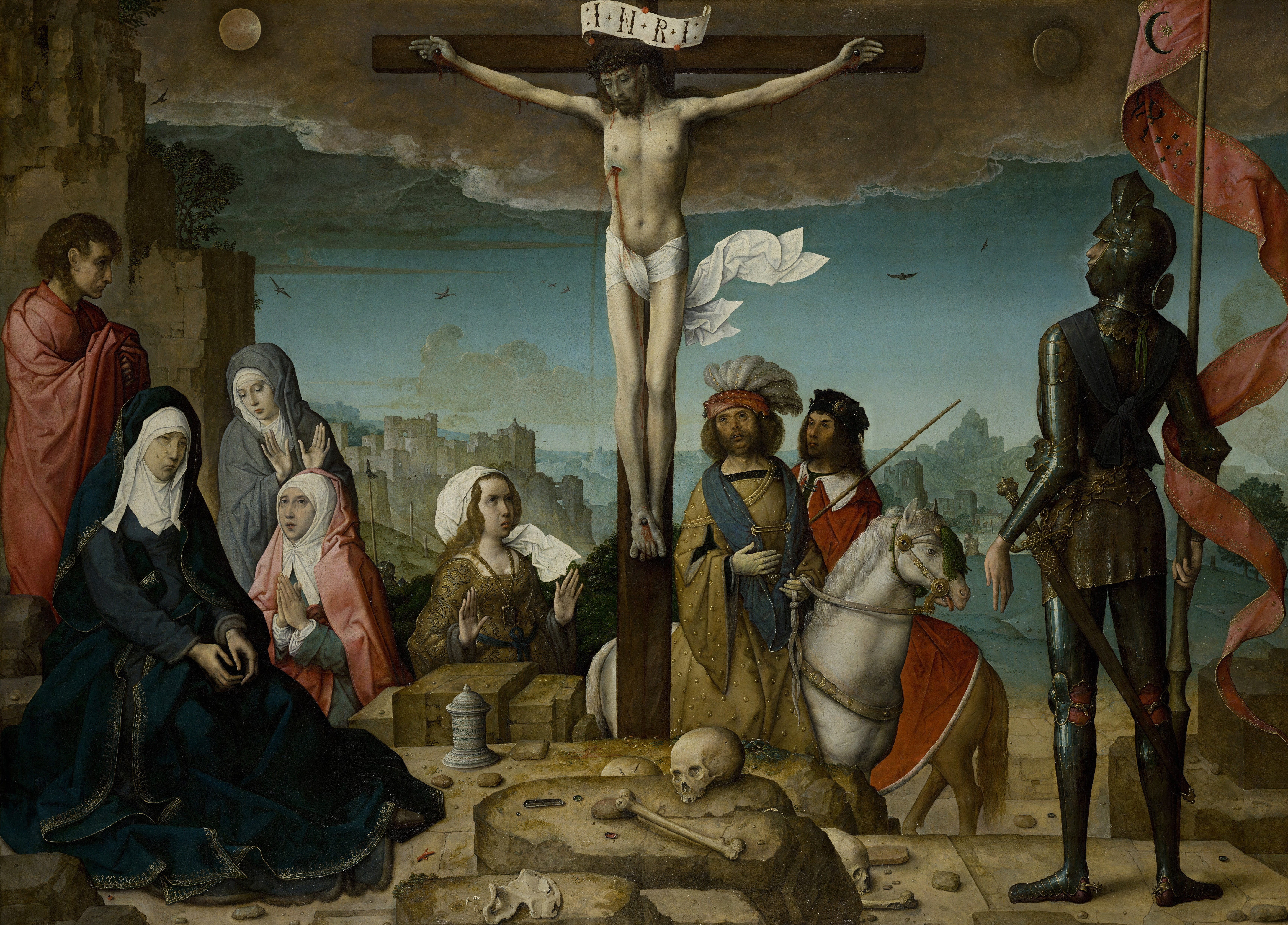painting, 5K, Religious, Jesus Christ, Juan de Flades, Classic Art, cross, HD Wallpaper